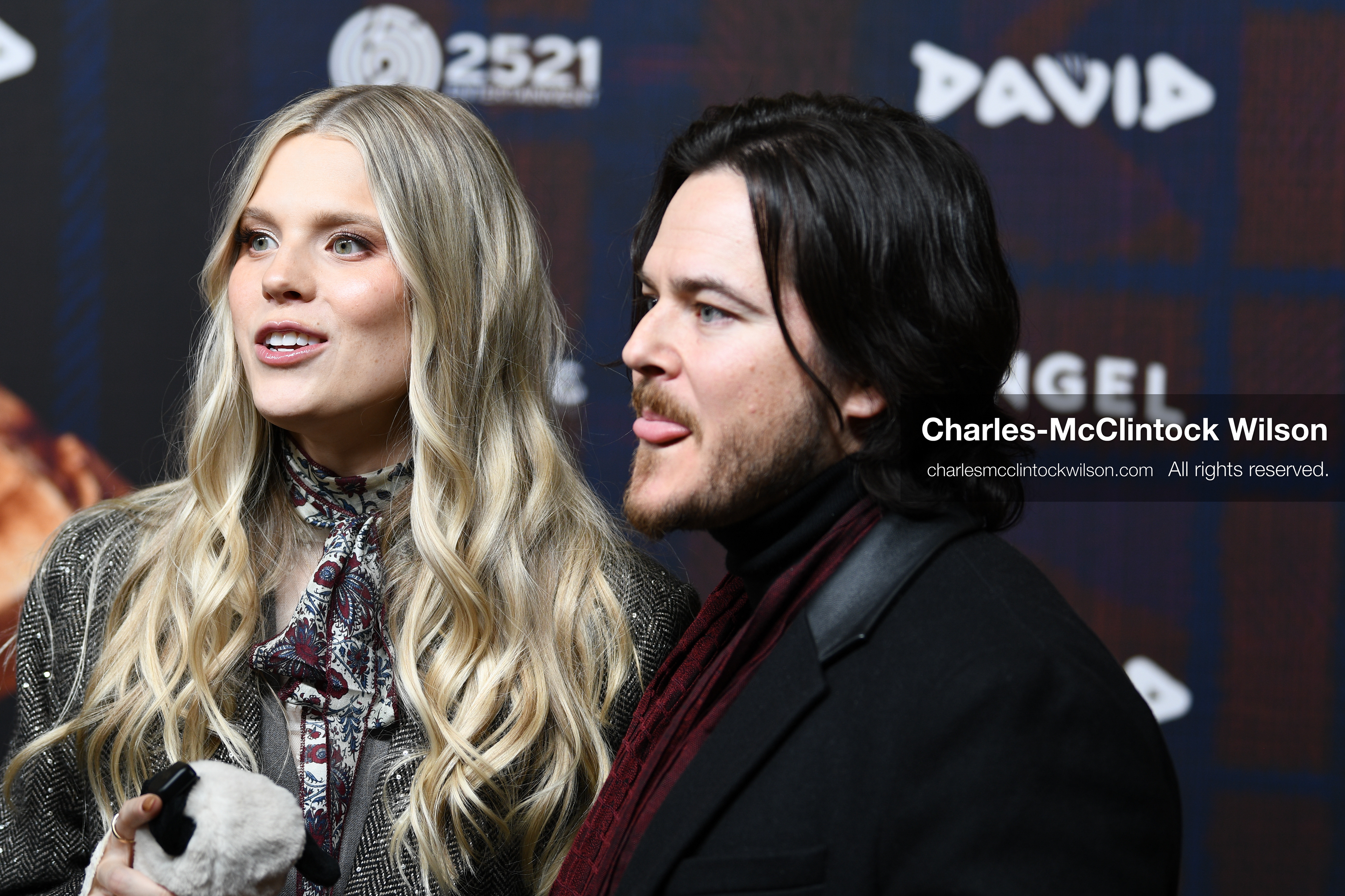 December 8, 2025, Lehi, Utah, USA: BROCK MONROE and MOLLY KATE KESTNER attend the world premiere of DAVID at Megaplex Theatres Thanksgiving Point in Lehi, Utah, USA. (Credit Image: © Charles-McClintock Wilson/ZUMA Press Wire)