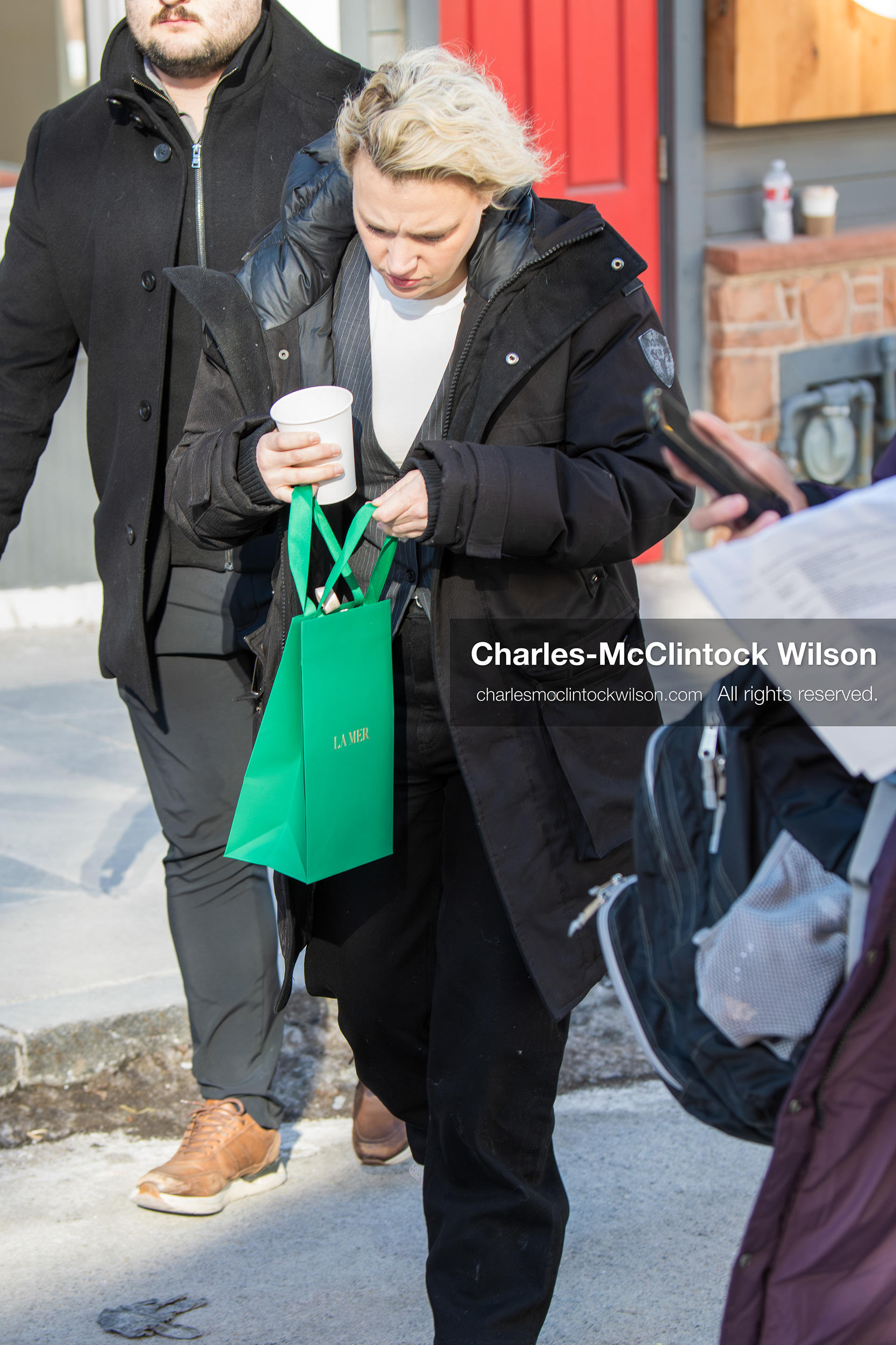 January 26, 2026, Park City, Utah, USA: US actress and comedian KATE MCKINNON leaves The Vulture Spot during the 2026 Sundance Film Festival in Park City, Utah. (Credit Image: © Charles McClintock Wilson/ZUMA Press Wire)