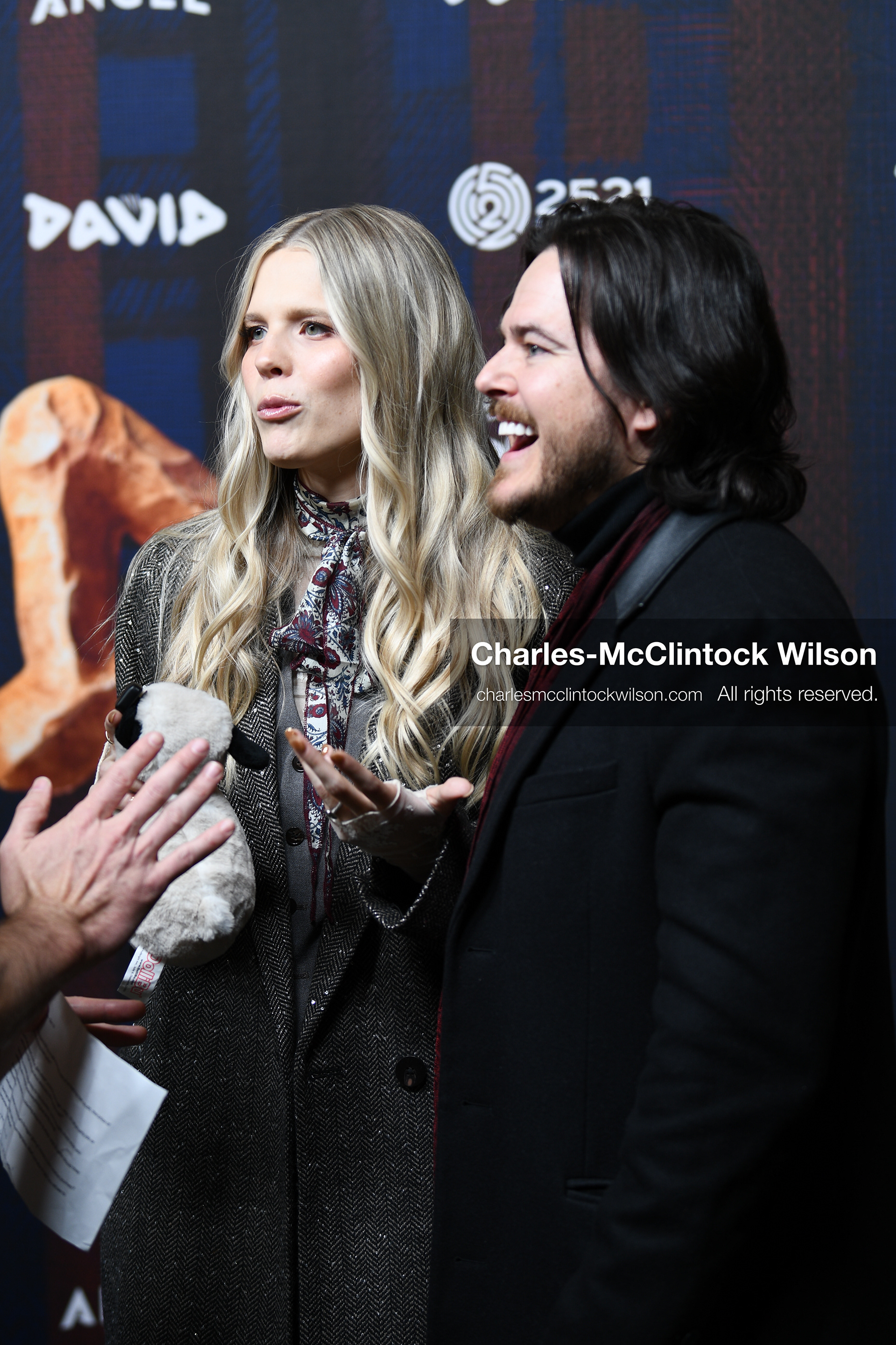 December 8, 2025, Lehi, Utah, USA: BROCK MONROE and MOLLY KATE KESTNER attend the world premiere of DAVID at Megaplex Theatres Thanksgiving Point in Lehi, Utah, USA. (Credit Image: © Charles-McClintock Wilson/ZUMA Press Wire)
