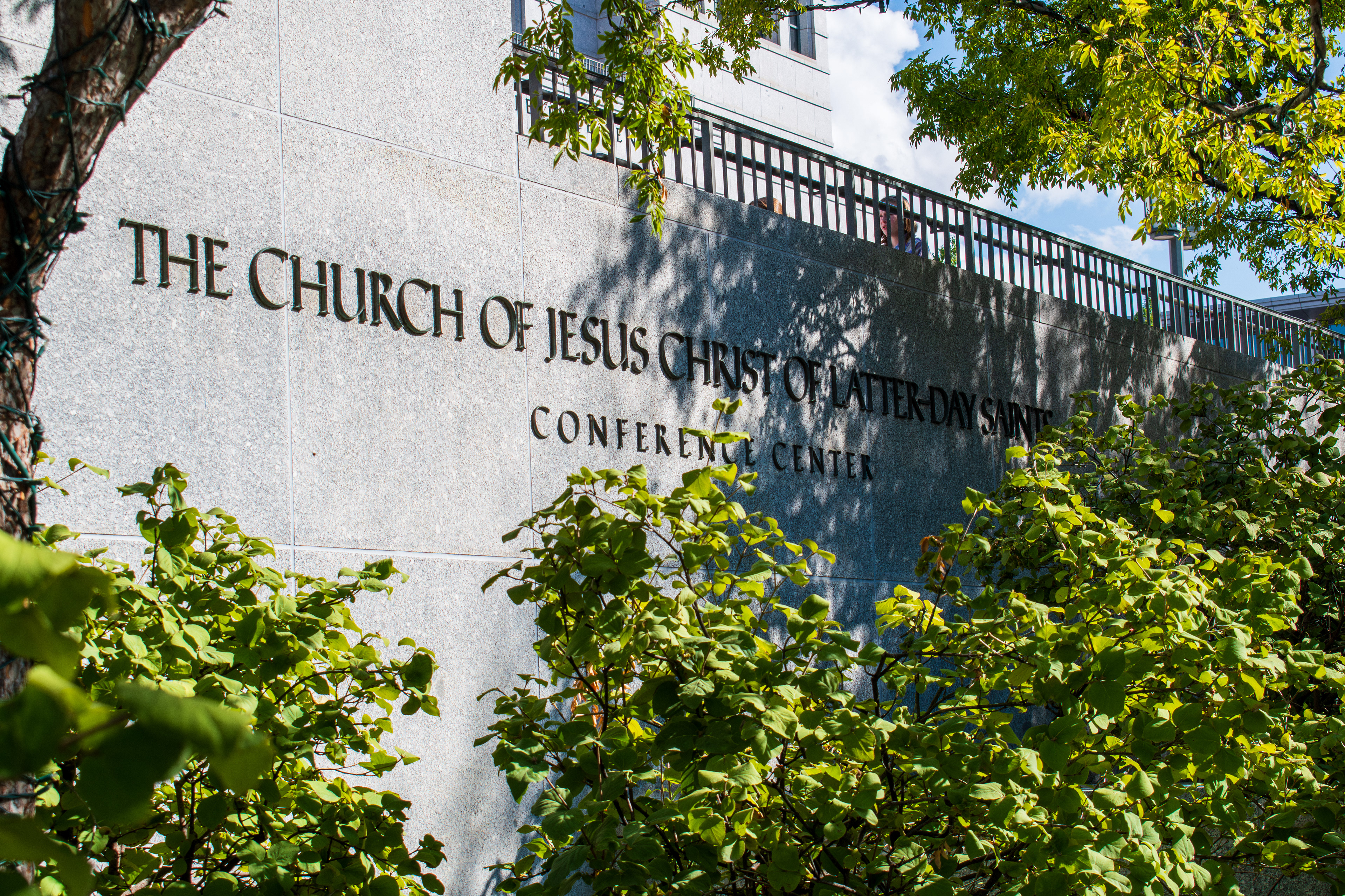 October 6, 2025, Salt Lake City, Utah, USA: Exterior view of the Conference Center of the Church of Jesus Christ of Latter-day Saints during the public viewing for Russell M. Nelson, the Church's 17th president. Nelson died at his home in Salt Lake City, Utah, on September 27, 2025, at the age of 101. (Credit Image: © Charles-McClintock Wilson/ZUMA Press Wire)