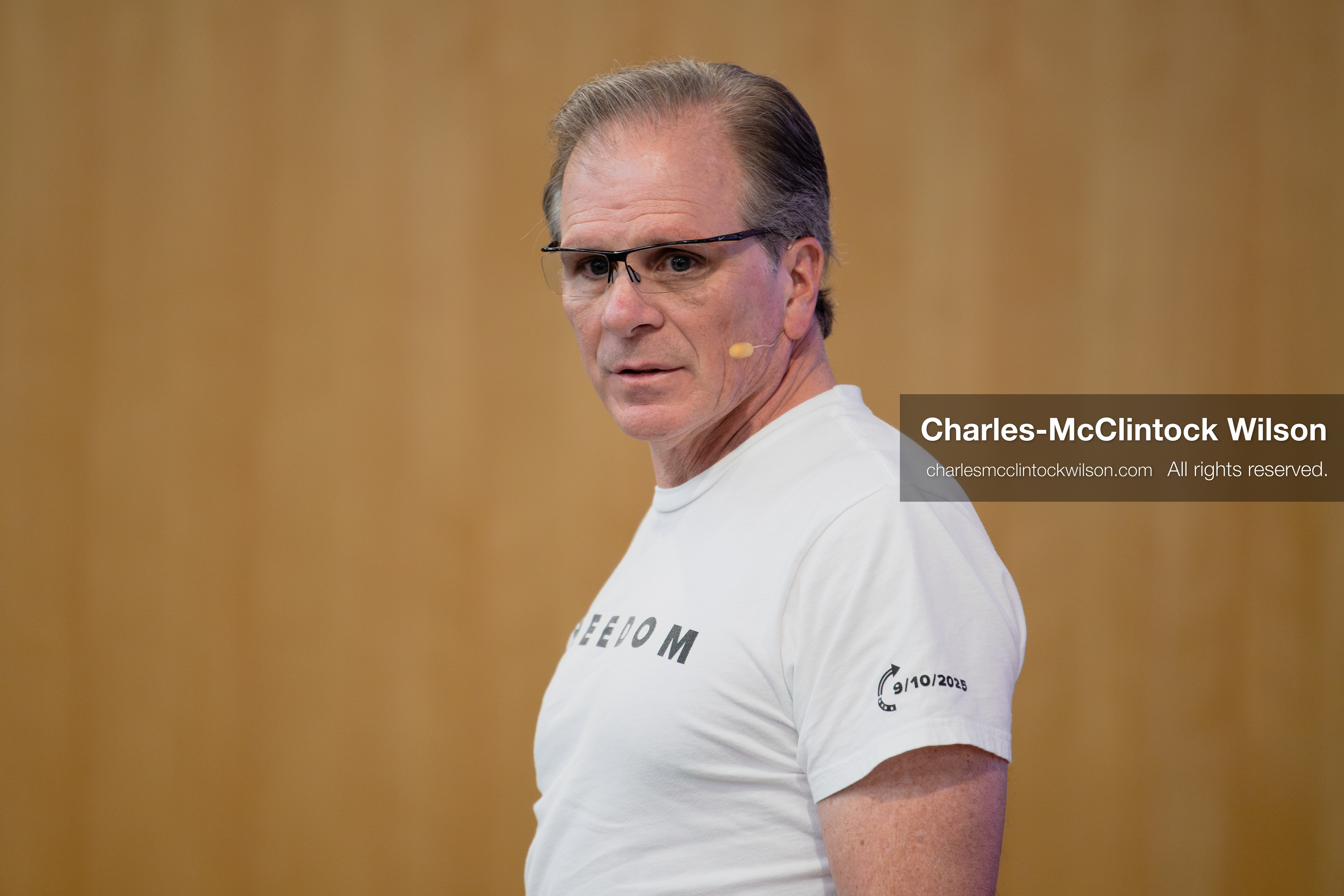 March 26, 2026, Orem, Utah, USA: US author, Christian apologist, and founder of http://CrossExamined.org Frank Turek speaks during a stop on his “Change My Mind” College Tour at Utah Valley University in Orem, Utah. The event, hosted by Ratio Christi, included discussions on faith, philosophy, and the problem of evil. (Credit Image: © Charles-McClintock Wilson/ZUMA Press Wire)