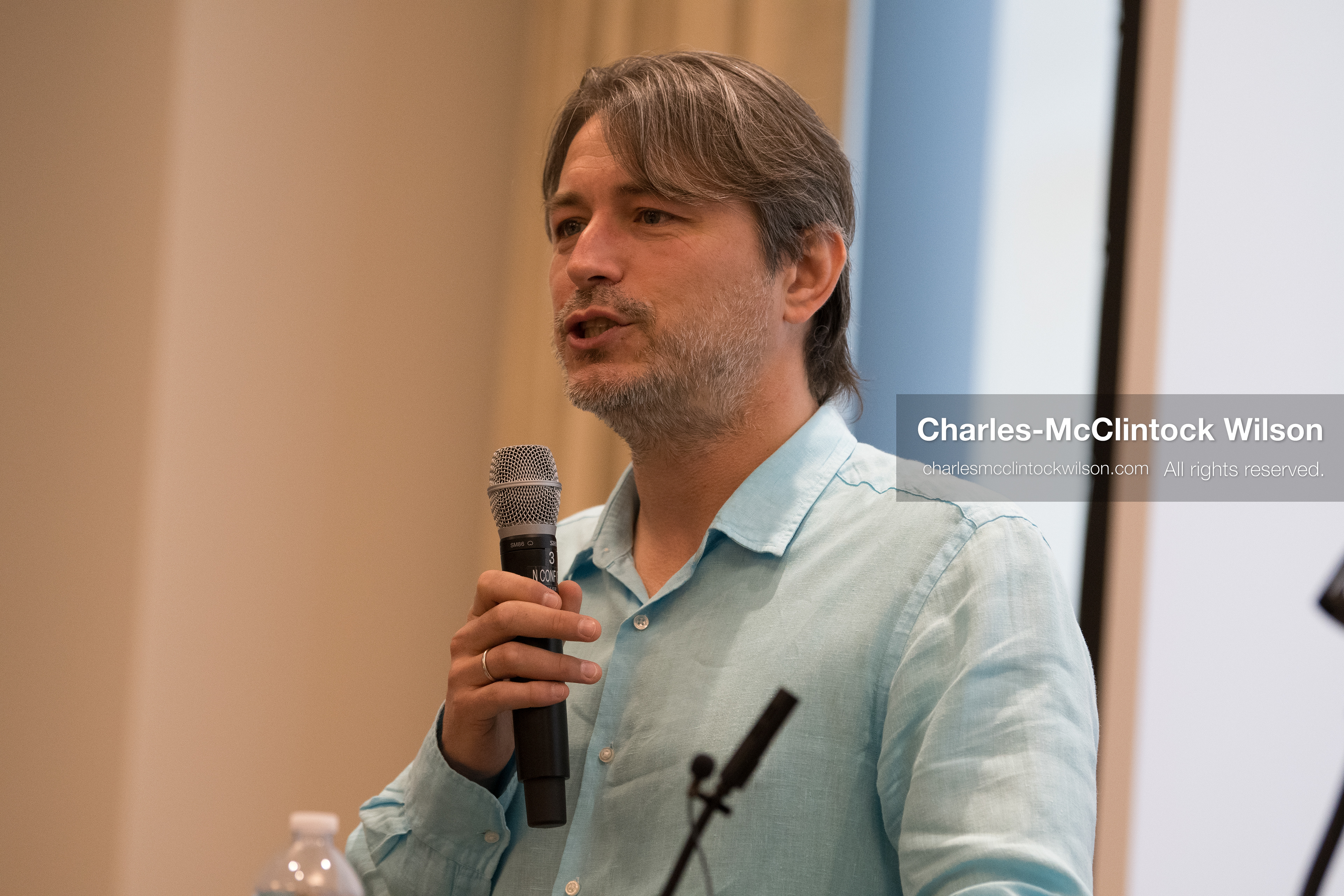  July 23, 2026, Salt Lake City, Utah, USA: Ukrainian activist SERHIY PRYTULA speaks during a community meeting at the Utah State Capitol building in Salt Lake City, Utah, on Thursday, July 23, 2026. The event, titled ''Ukraine in the Fifth Year of the Full-Scale War: An Honest Conversation,'' was hosted by the Prytula Foundation USA to discuss civil defense and ongoing humanitarian aid initiatives. (Credit Image: © Charles-McClintock Wilson/ZUMA Press Wire)
