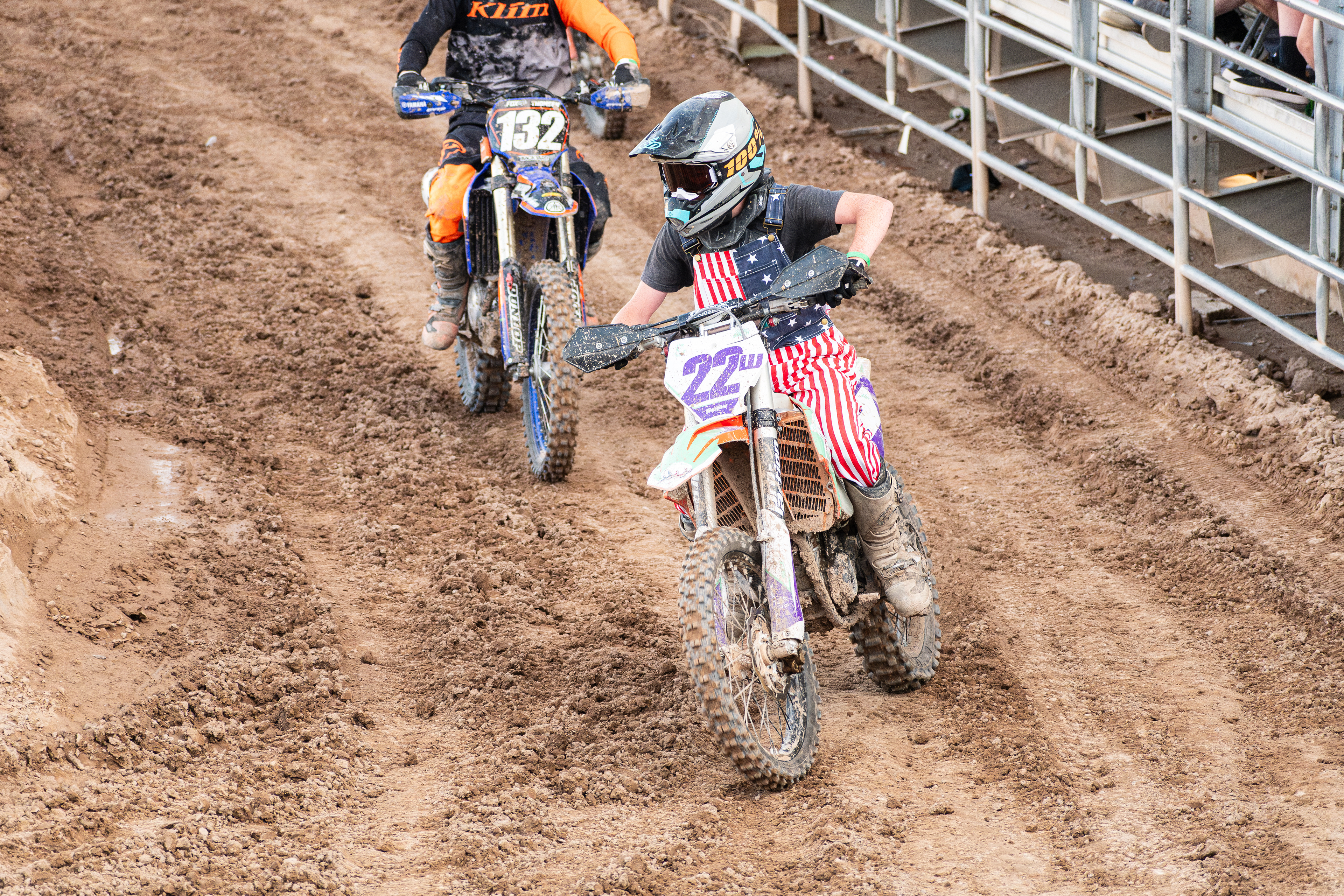 Nephi, Utah – June 28, 2025: A motocross rider competes during the Juab Xtreme Racing event at Juab County Fairgrounds.