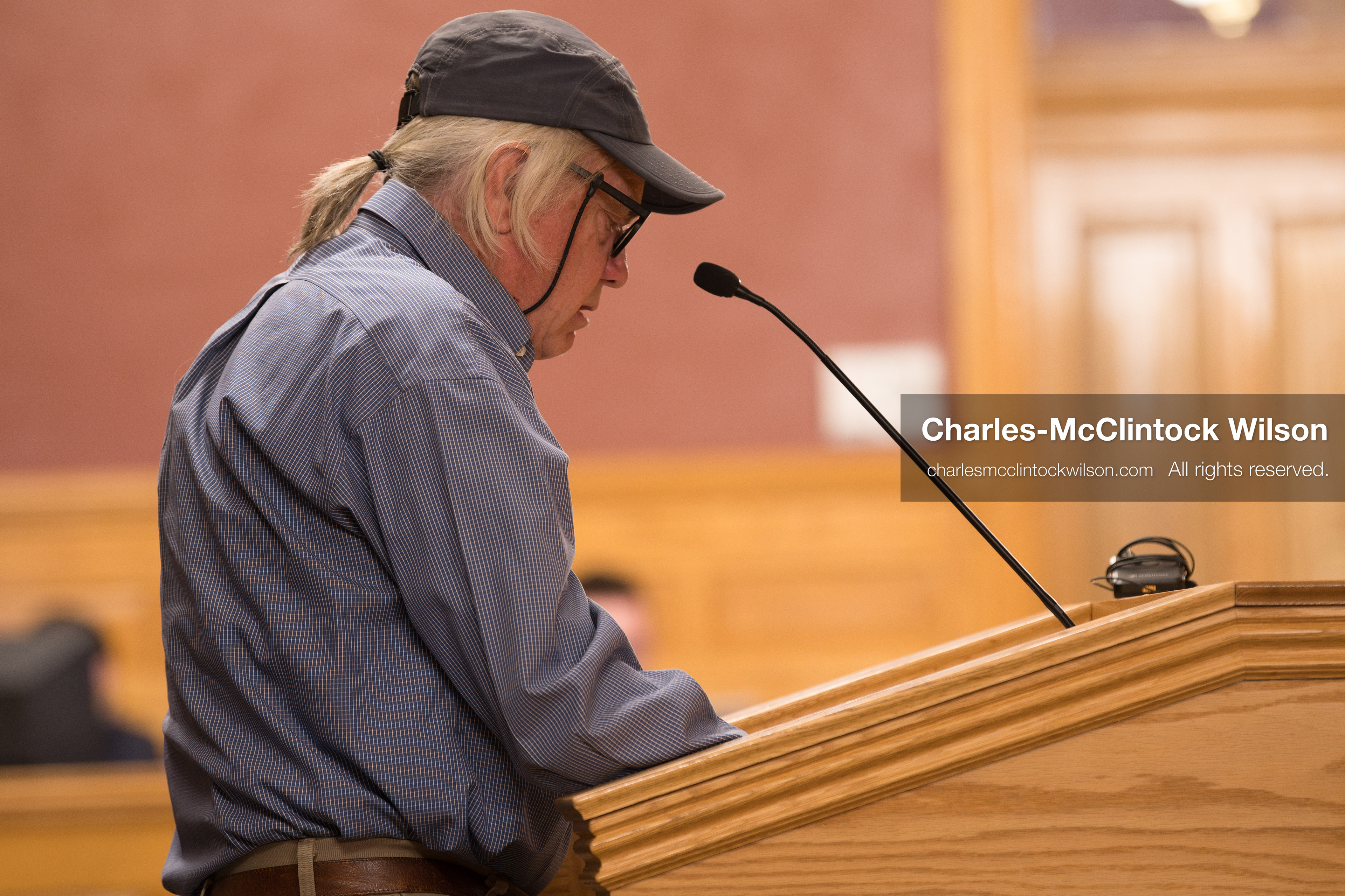 May 5, 2026, Salt Lake City, Utah, USA: A resident speaks during the public comment period of the Salt Lake City Council's formal meeting in Salt Lake City on Tuesday, May 5, 2026. (Credit Image: © Charles-McClintock Wilson/ZUMA Press Wire)