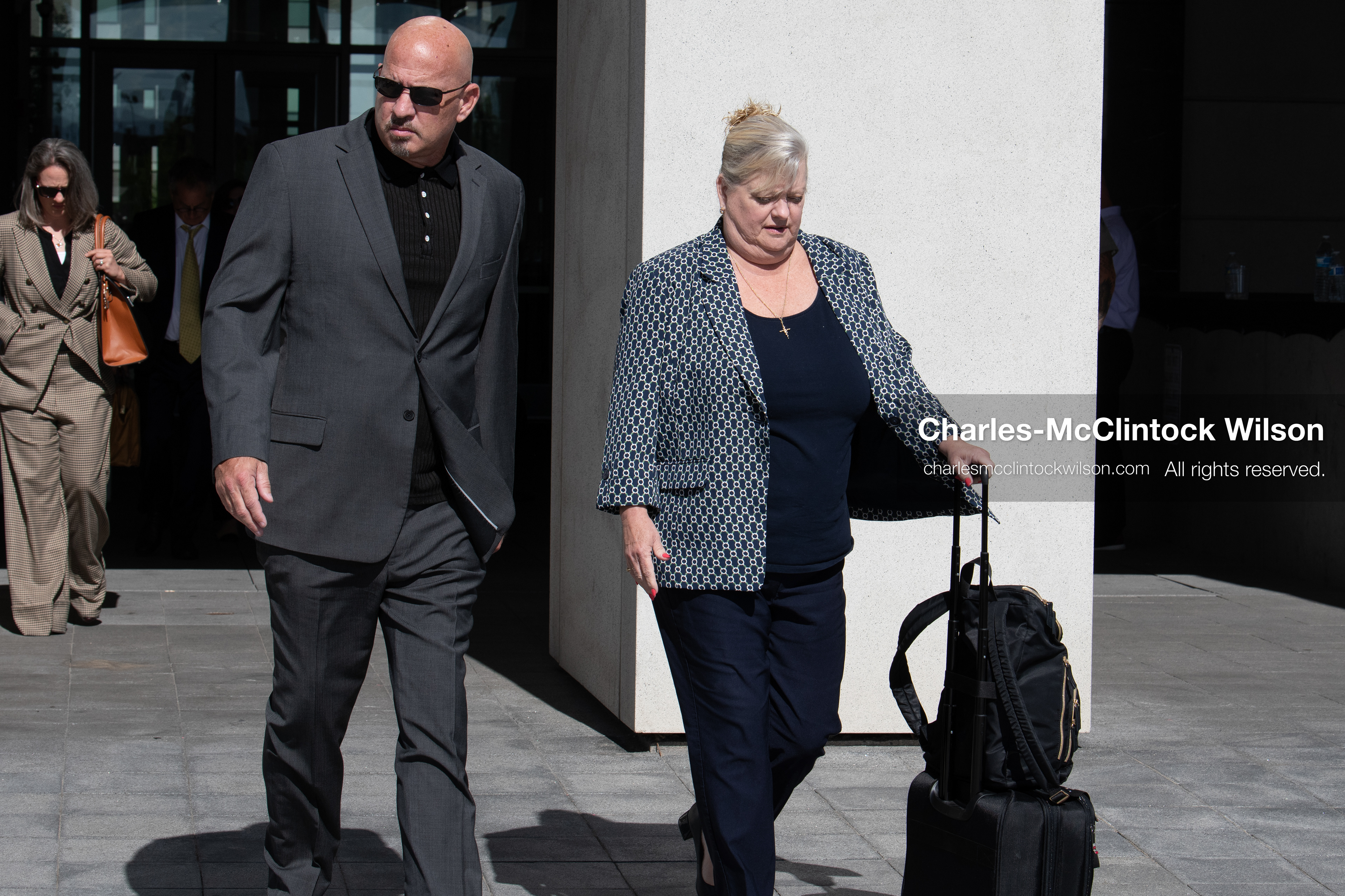 July 8, 2026, Provo, Utah, USA: KATHRYN NESTER, right, Tyler Robinson’s defense attorney, leaves the Fourth District Court during the preliminary hearing in the case involving the 2025 shooting of Charlie Kirk at Utah Valley University. (Credit Image: © Charles-McClintock Wilson/ZUMA Press Wire)