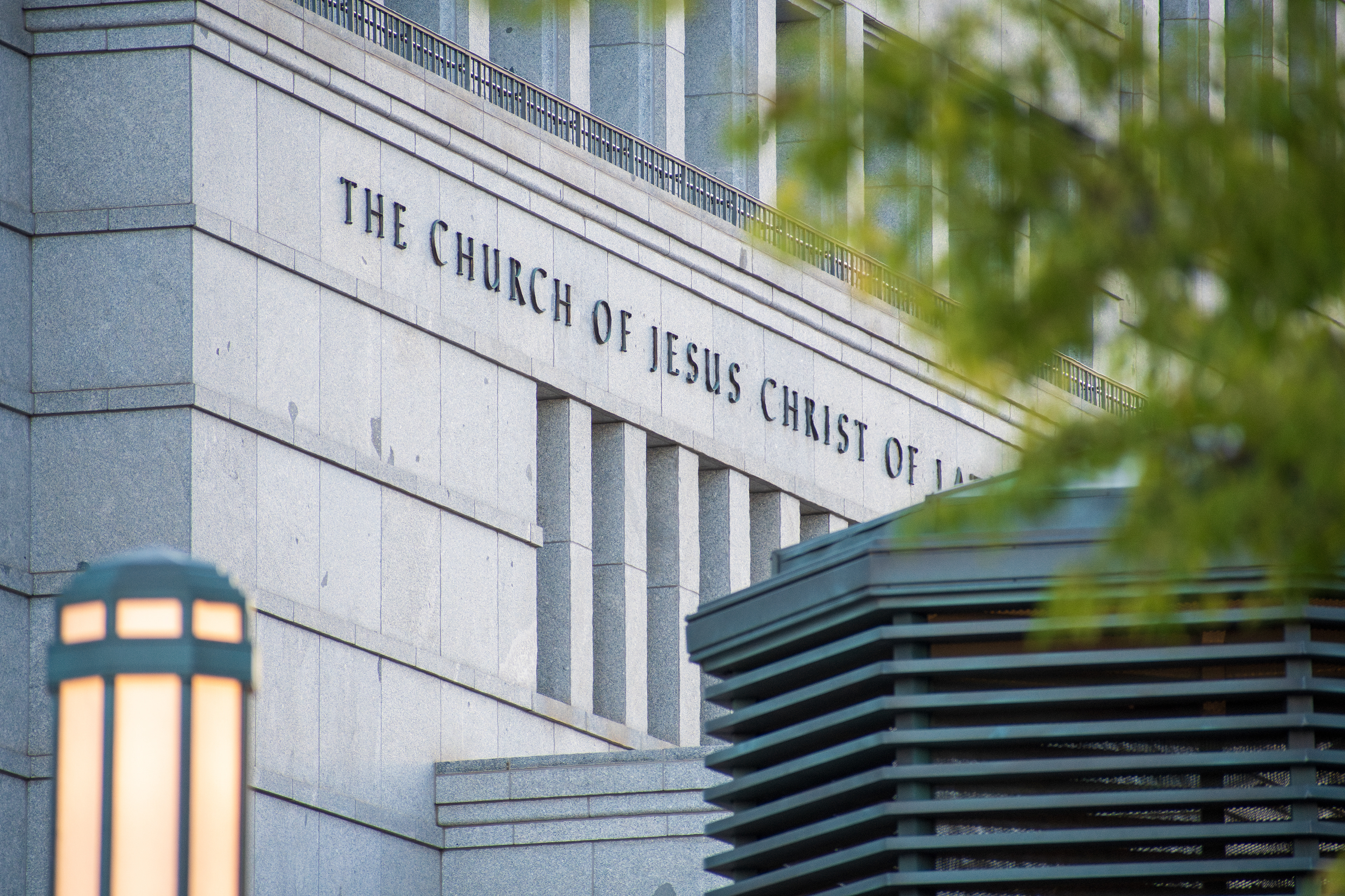 October 6, 2025, Salt Lake City, Utah, USA: Exterior view of the Conference Center of the Church of Jesus Christ of Latter-day Saints during the public viewing for Russell M. Nelson, the Church's 17th president. Nelson died at his home in Salt Lake City, Utah, on September 27, 2025, at the age of 101. (Credit Image: © Charles-McClintock Wilson/ZUMA Press Wire)