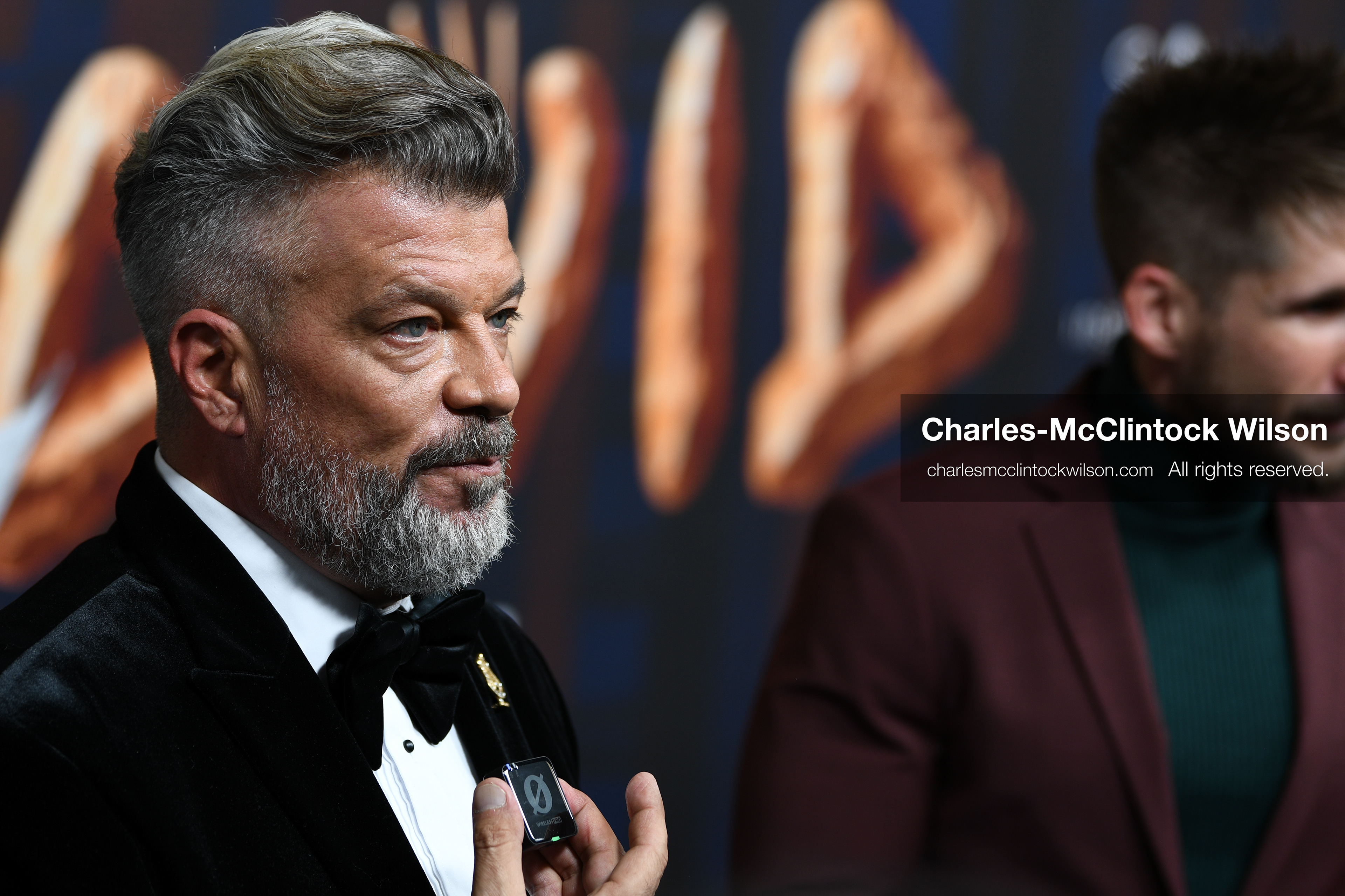 December 8, 2025, Lehi, Utah, USA: BRIAN STIVALE, voice of Samuel in DAVID, attends the world premiere of DAVID at Megaplex Theatres Thanksgiving Point. in Lehi, Utah, USA. (Credit Image: © Charles-McClintock Wilson/ZUMA Press Wire)