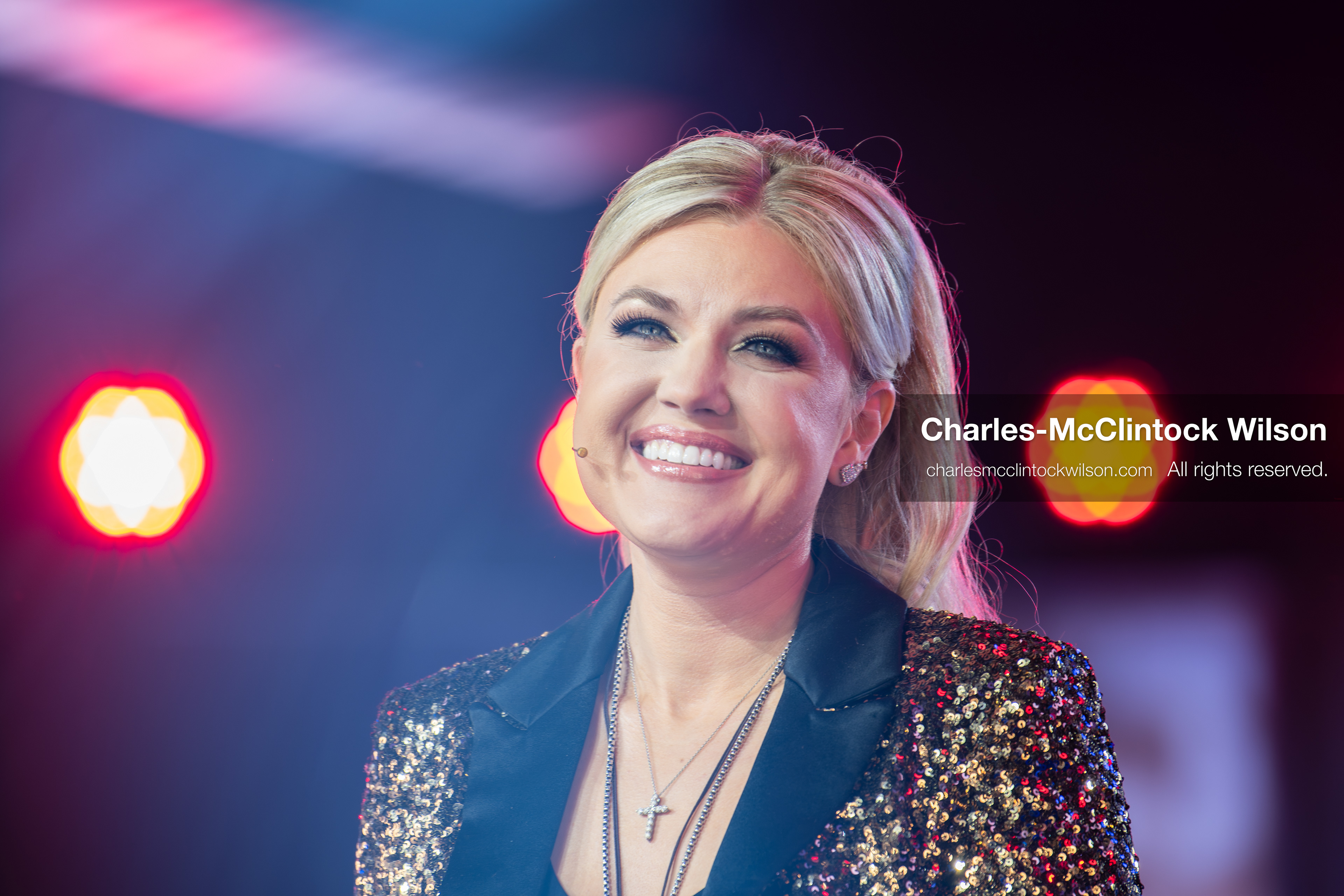 December 18, 2025, Phoenix, Arizona, USA: Mrs. Erika Kirk, CEO of Turning Point USA, speaks during Day One of Turning Point USA’s AmericaFest 2025 at the Phoenix Convention Center in Phoenix, Arizona.   (Credit Image: © Charles‑McClintock Wilson/ZUMA Press Wire)
