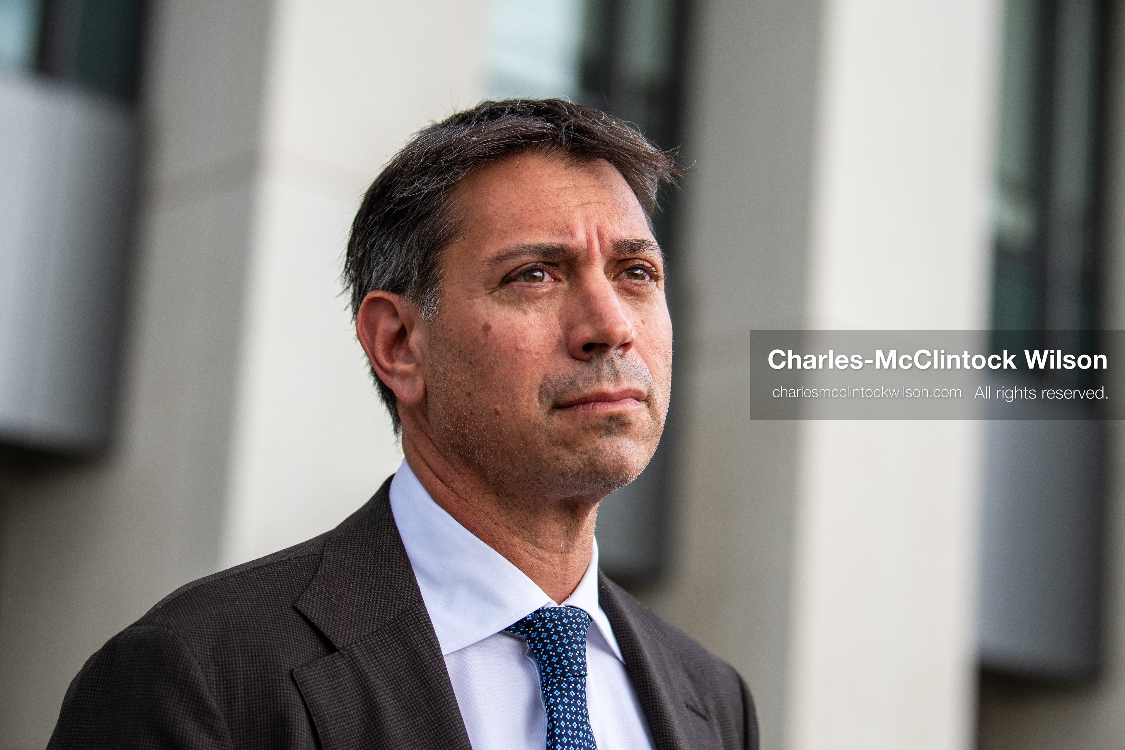 July 9, 2026, Provo, Utah, USA: JEFFREY NEIMAN, an attorney representing the Kirk family, leaves the Fourth District Court in Provo, Utah, following the fourth day of the preliminary hearing in the Tyler Robinson case. (Credit Image: © Charles-McClintock Wilson/ZUMA Press Wire)