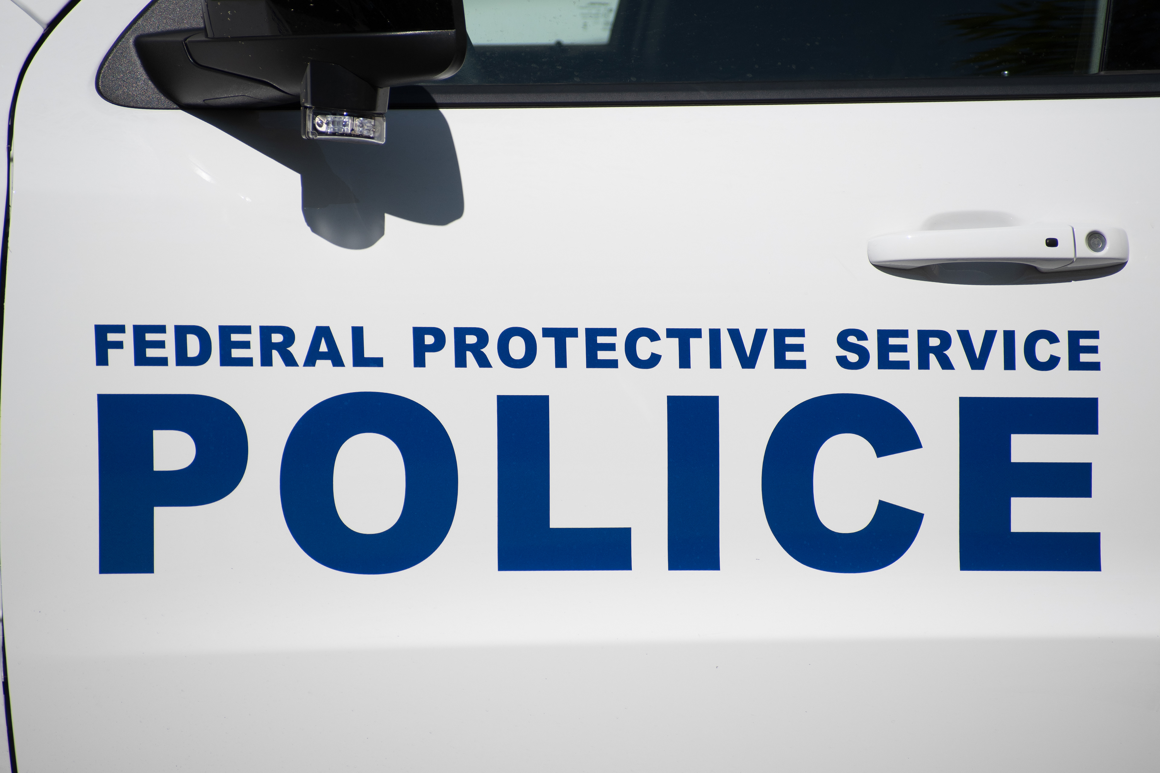 September 15, 2025 – Provo, Utah, United States: A Homeland Security vehicle is seen outside the Utah Valley Convention Center during a Department of Homeland Security career expo aimed at recruiting law enforcement and security personnel. Photograph by Charles‑McClintock Wilson / ZUMA Press Wire 