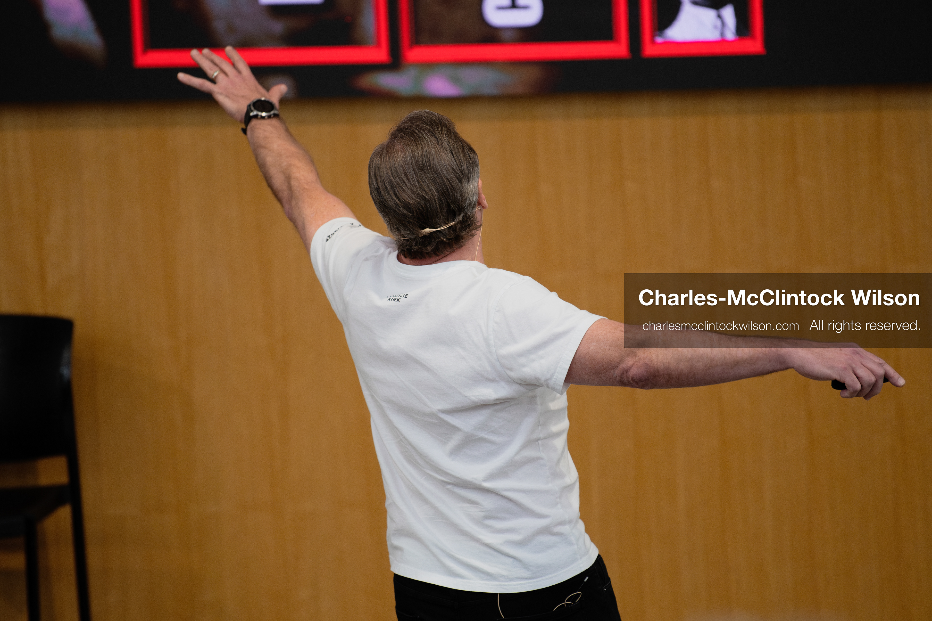 March 26, 2026, Orem, Utah, USA: US author, Christian apologist, and founder of http://CrossExamined.org Frank Turek speaks during a stop on his “Change My Mind” College Tour at Utah Valley University in Orem, Utah. The event, hosted by Ratio Christi, included discussions on faith, philosophy, and the problem of evil. (Credit Image: © Charles-McClintock Wilson/ZUMA Press Wire)