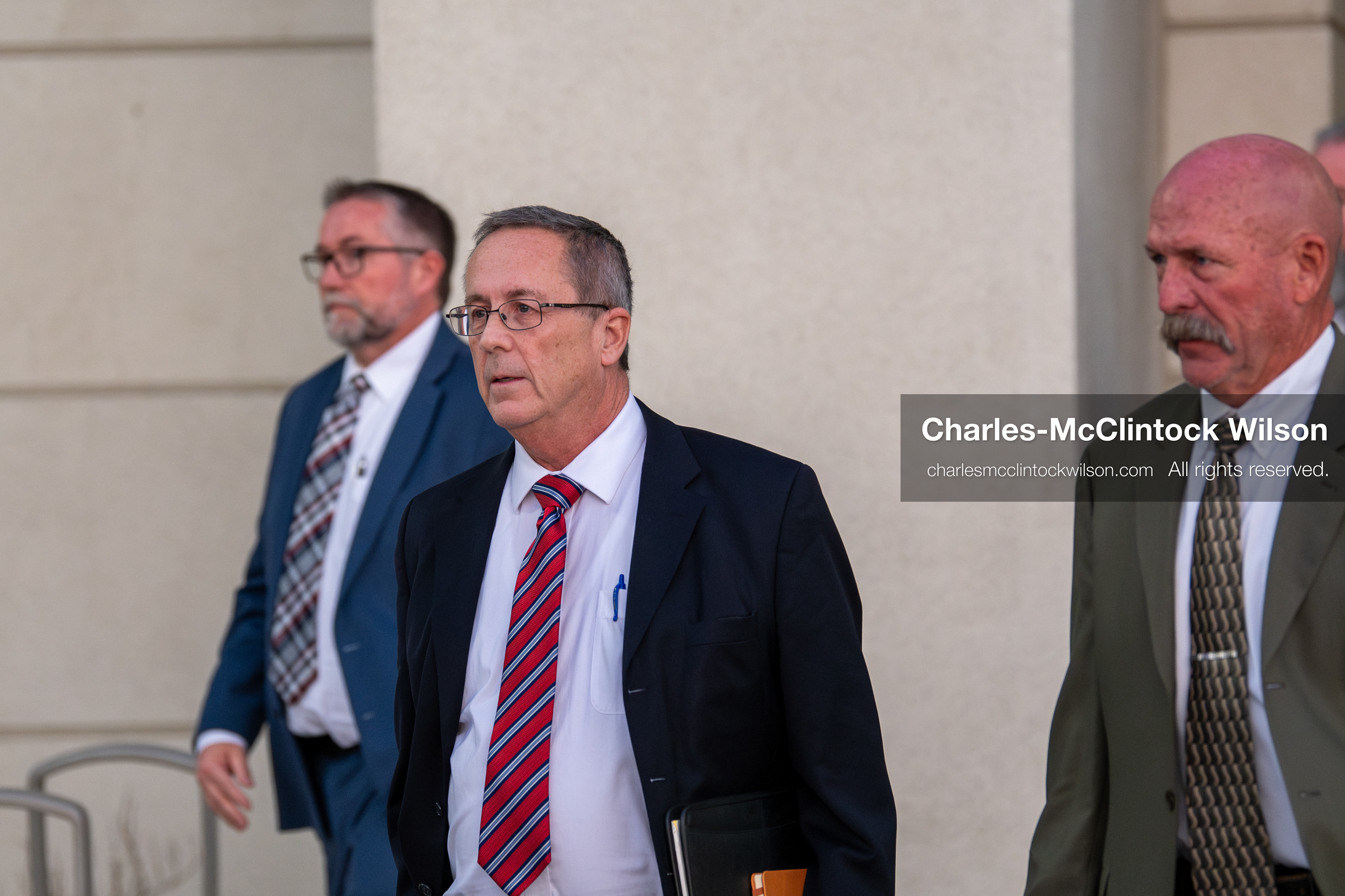 January 16, 2026, Provo, Utah, USA: Utah County Attorney JEFF GRAY leaves the Fourth Judicial District Courthouse in Provo, Utah, following the January 16, 2026, court hearing for Tyler Robinson. Robinson is the alleged killer of US conservative figure Charlie Kirk, who was fatally shot during an event at Utah Valley University. (Credit Image: © Charles-McClintock Wilson/ZUMA Press Wire)