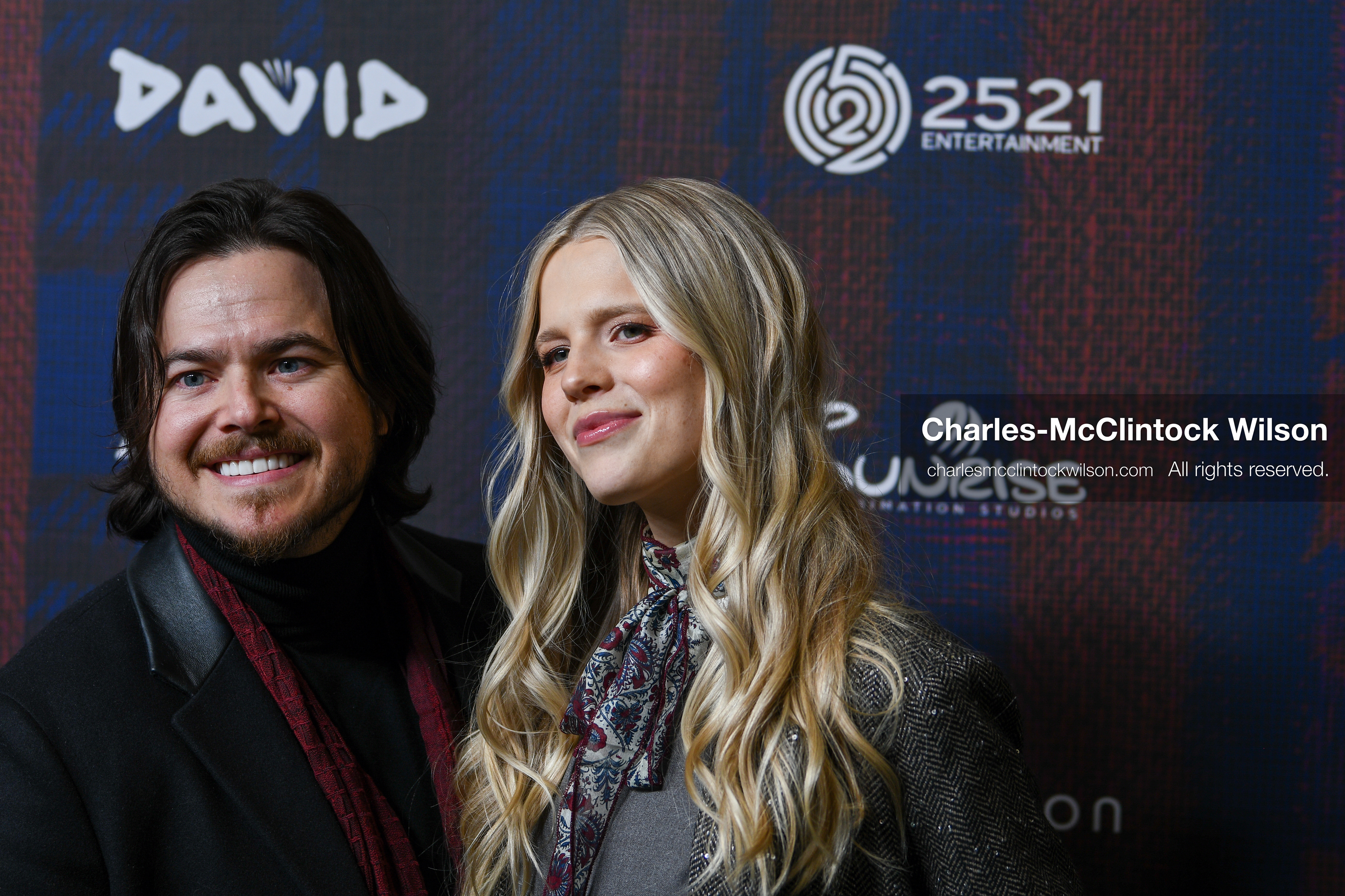 December 8, 2025, Lehi, Utah, USA: BROCK MONROE and MOLLY KATE KESTNER attend the world premiere of DAVID at Megaplex Theatres Thanksgiving Point in Lehi, Utah, USA. (Credit Image: © Charles-McClintock Wilson/ZUMA Press Wire)