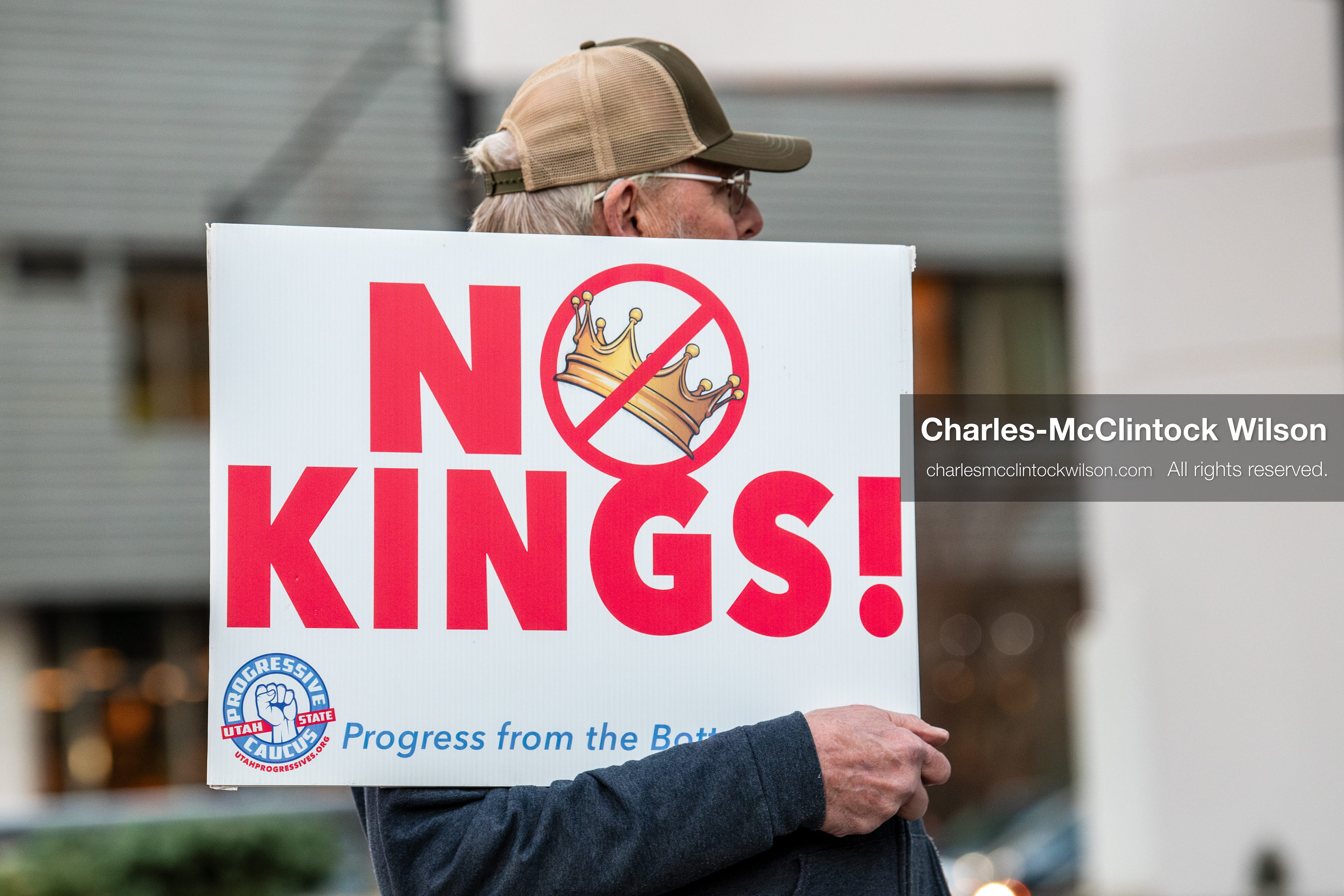January 5, 2026, Salt Lake City, Utah, USA: A demonstrator holds a sign during a protest outside the Wallace Federal Building in Salt Lake City, Utah. The rally, organized by Salt Lake Indivisible, called for congressional limits on presidential war powers following recent US military actions in Venezuela involving the government of Nicolas Maduro. (Credit Image: (c) Charles‑McClintock Wilson/ZUMA Press Wire)