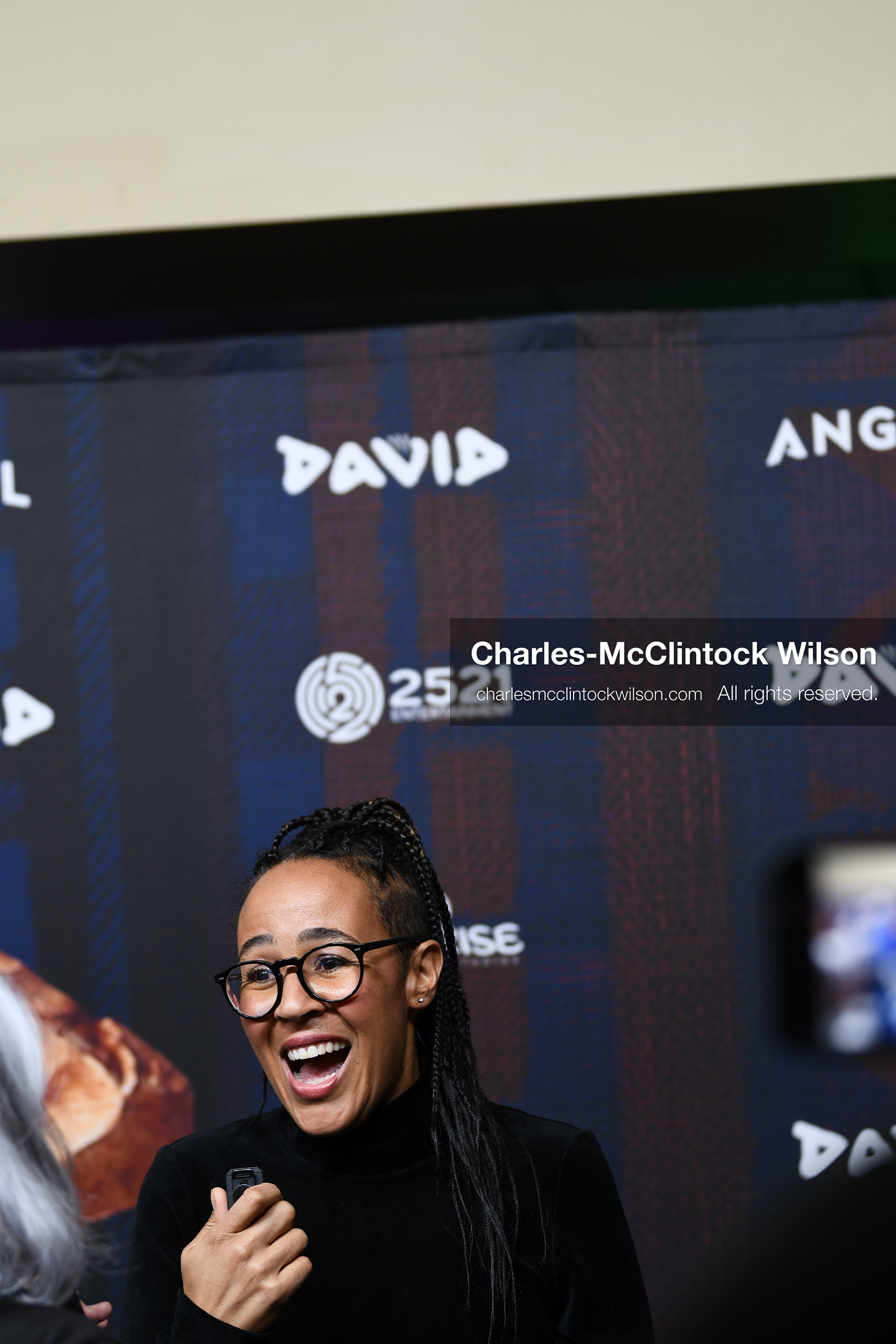 December 8, 2025, Lehi, Utah, USA: RITA MBANGA attends the world premiere of DAVID at Megaplex Theatres Thanksgiving Point in Lehi, Utah, USA. (Credit Image: © Charles-McClintock Wilson/ZUMA Press Wire)