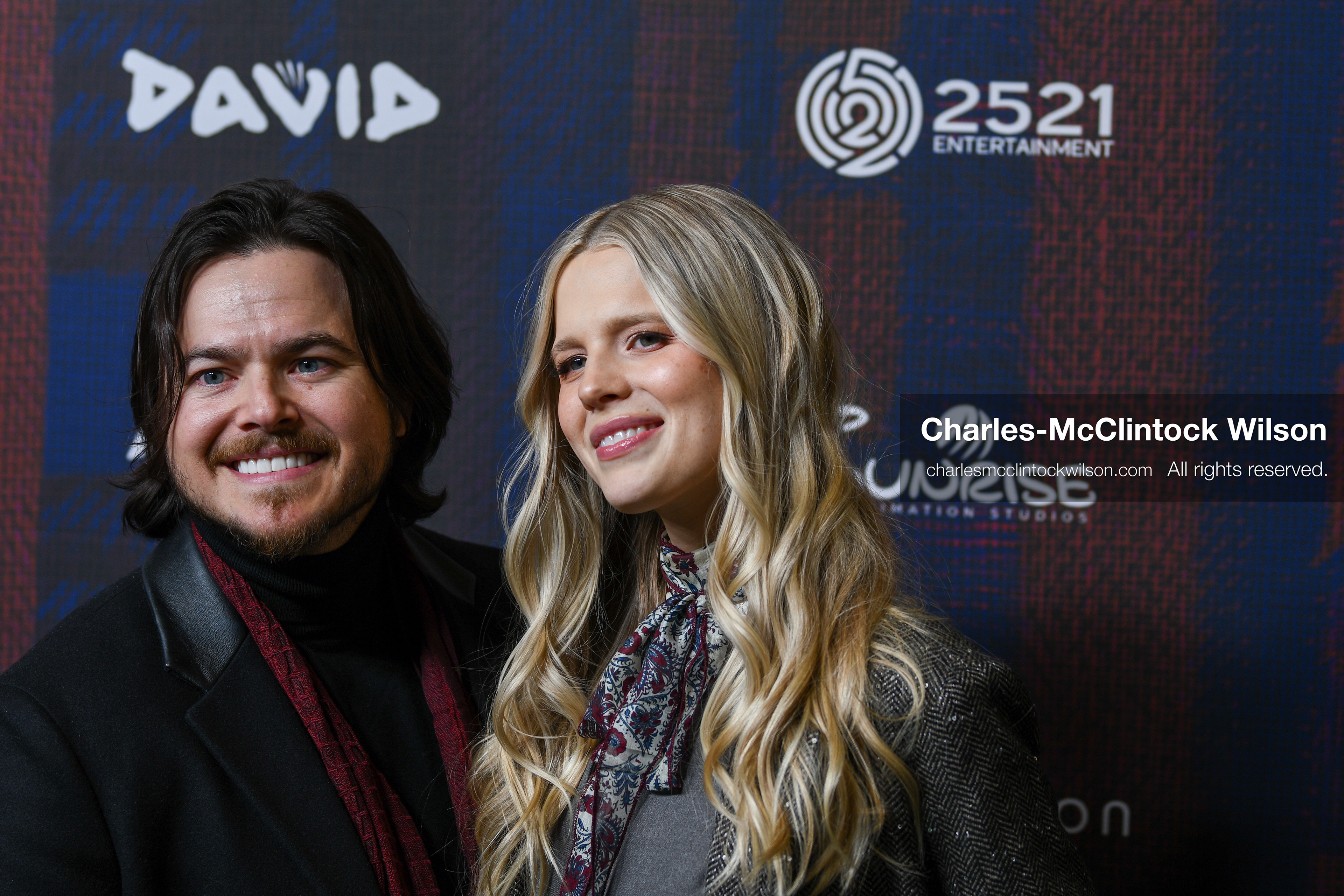 December 8, 2025, Lehi, Utah, USA: BROCK MONROE and MOLLY KATE KESTNER attend the world premiere of DAVID at Megaplex Theatres Thanksgiving Point in Lehi, Utah, USA. (Credit Image: © Charles-McClintock Wilson/ZUMA Press Wire)
