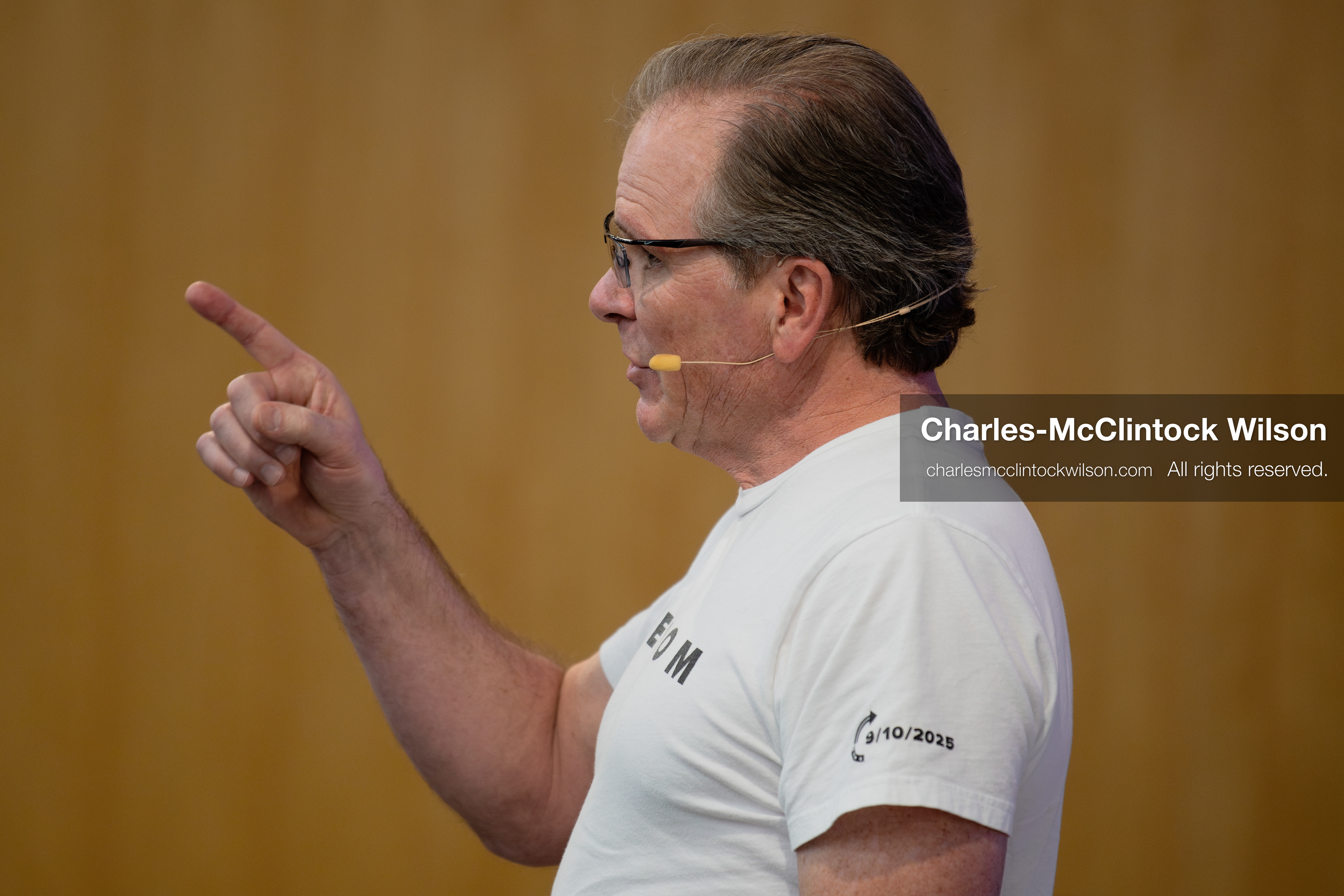 March 26, 2026, Orem, Utah, USA: US author, Christian apologist, and founder of http://CrossExamined.org Frank Turek speaks during a stop on his “Change My Mind” College Tour at Utah Valley University in Orem, Utah. The event, hosted by Ratio Christi, included discussions on faith, philosophy, and the problem of evil. (Credit Image: © Charles-McClintock Wilson/ZUMA Press Wire)