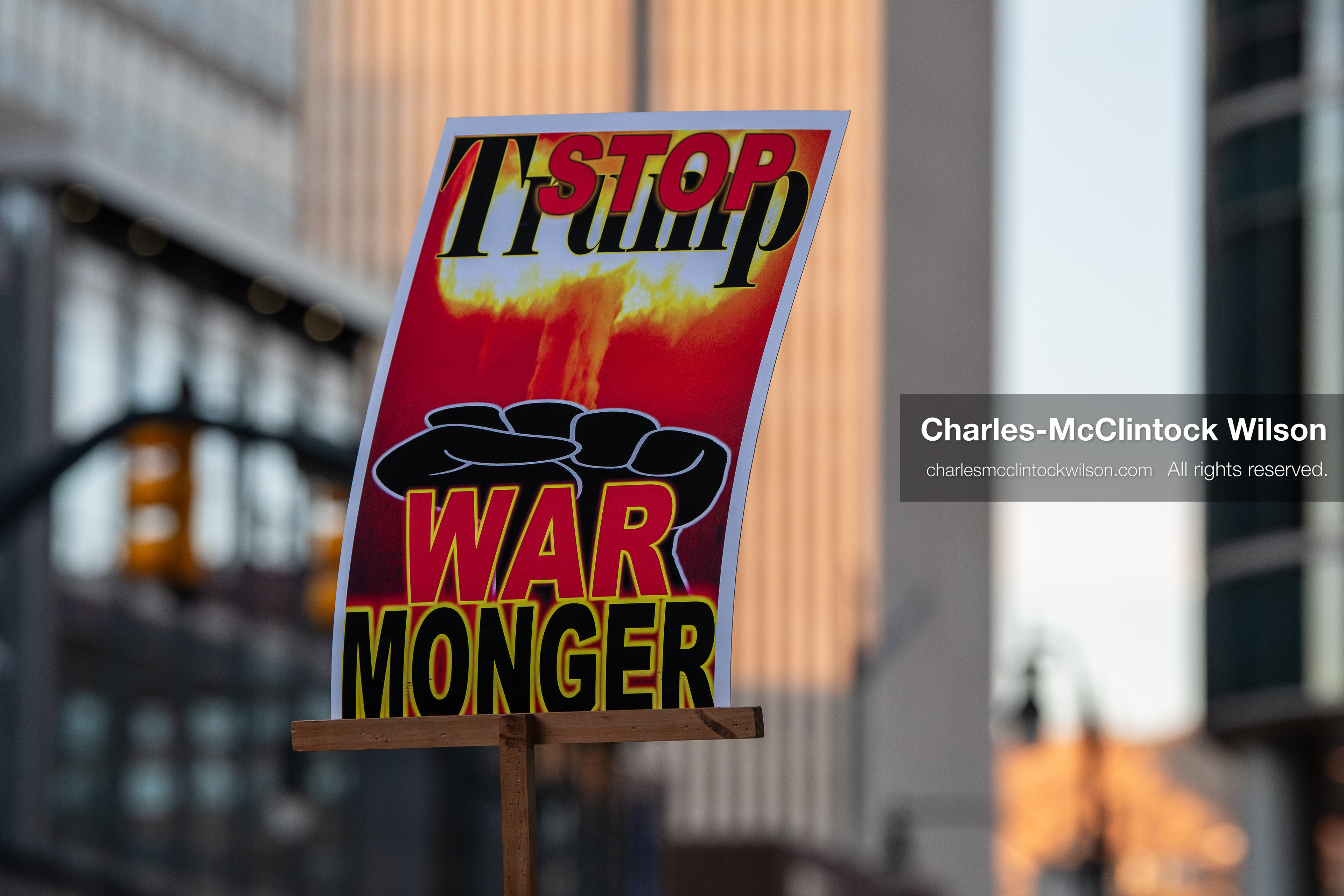 January 5, 2026, Salt Lake City, Utah, USA: A demonstrator holds a sign during a protest outside the Wallace Federal Building in Salt Lake City, Utah. The rally, organized by Salt Lake Indivisible, called for congressional limits on presidential war powers following recent US military actions in Venezuela involving the government of Nicolas Maduro. (Credit Image: (c) Charles‑McClintock Wilson/ZUMA Press Wire)