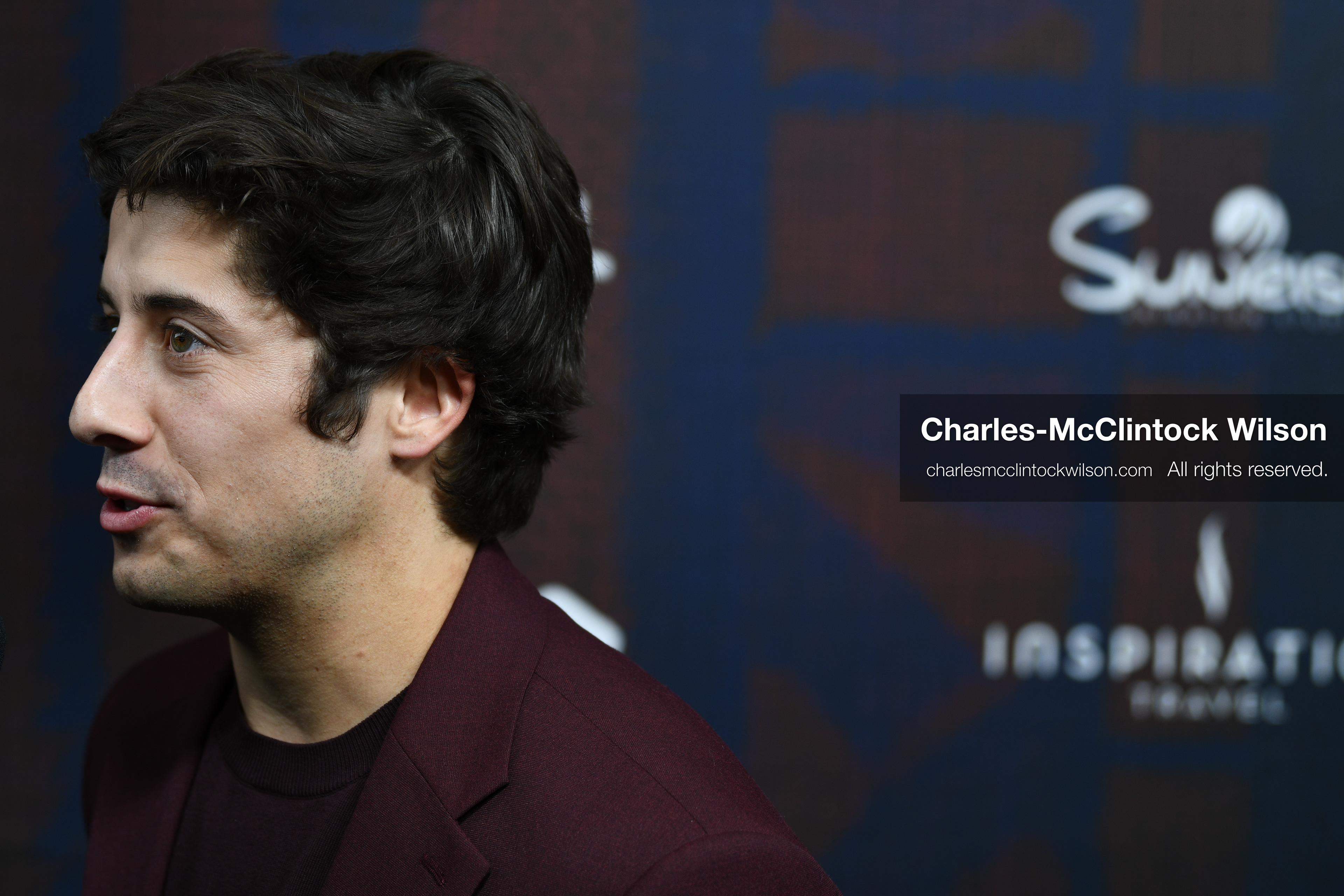 December 8, 2025, Lehi, Utah, USA: BRANDON ENGMAN, voice of young David, arrives for the world premiere of DAVID at Megaplex Theatres Thanksgiving Point in Lehi, Utah, USA. (Credit Image: © Charles-McClintock Wilson/ZUMA Press Wire)