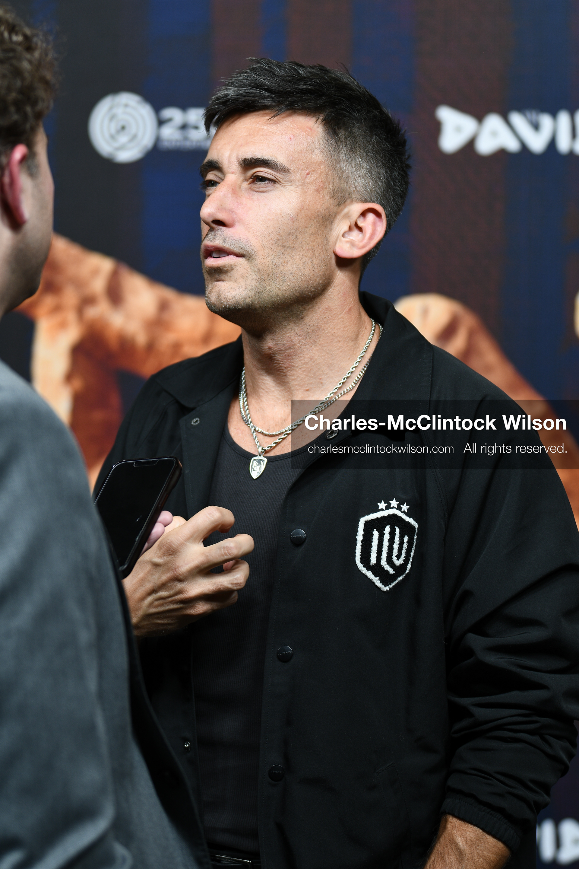 December 8, 2025, Lehi, Utah, USA: PHIL WICKHAM, voice of David, attends the world premiere of DAVID at Megaplex Theatres Thanksgiving Point in Lehi, Utah, USA. (Credit Image: © Charles-McClintock Wilson/ZUMA Press Wire)