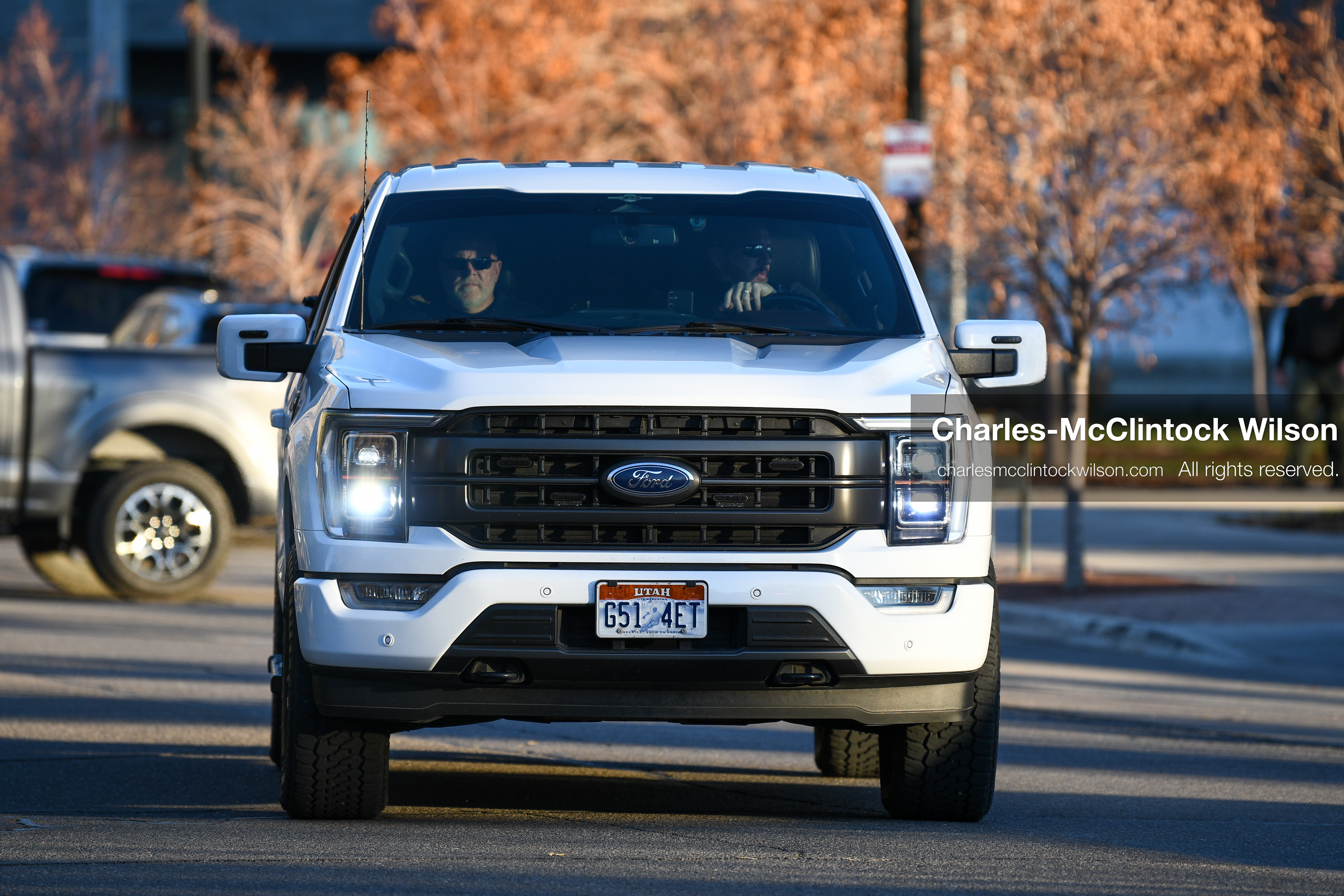 PROVO, UTAH, USA – DECEMBER 11, 2025: An armored vehicle operated by the Utah County Sheriff’s Office transports Tyler Robinson from the Fourth District Court in Provo following his first in‑person court appearance in the Charlie Kirk murder case. (Credit Image: © Charles‑McClintock Wilson/ZUMA Press Wire)