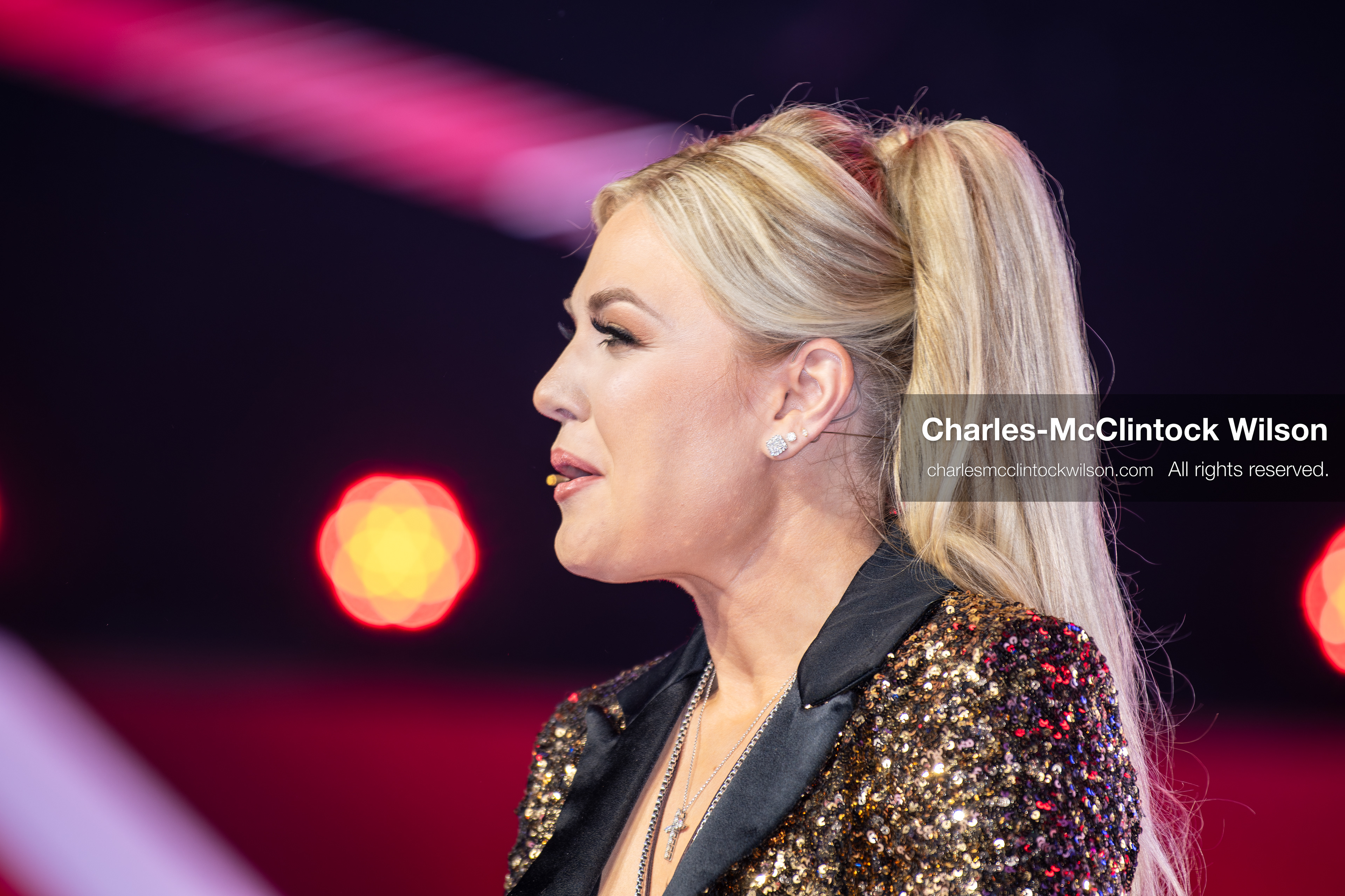 December 18, 2025, Phoenix, Arizona, USA: Mrs. Erika Kirk, CEO of Turning Point USA, speaks during Day One of Turning Point USA’s AmericaFest 2025 at the Phoenix Convention Center in Phoenix, Arizona.   (Credit Image: © Charles‑McClintock Wilson/ZUMA Press Wire)
