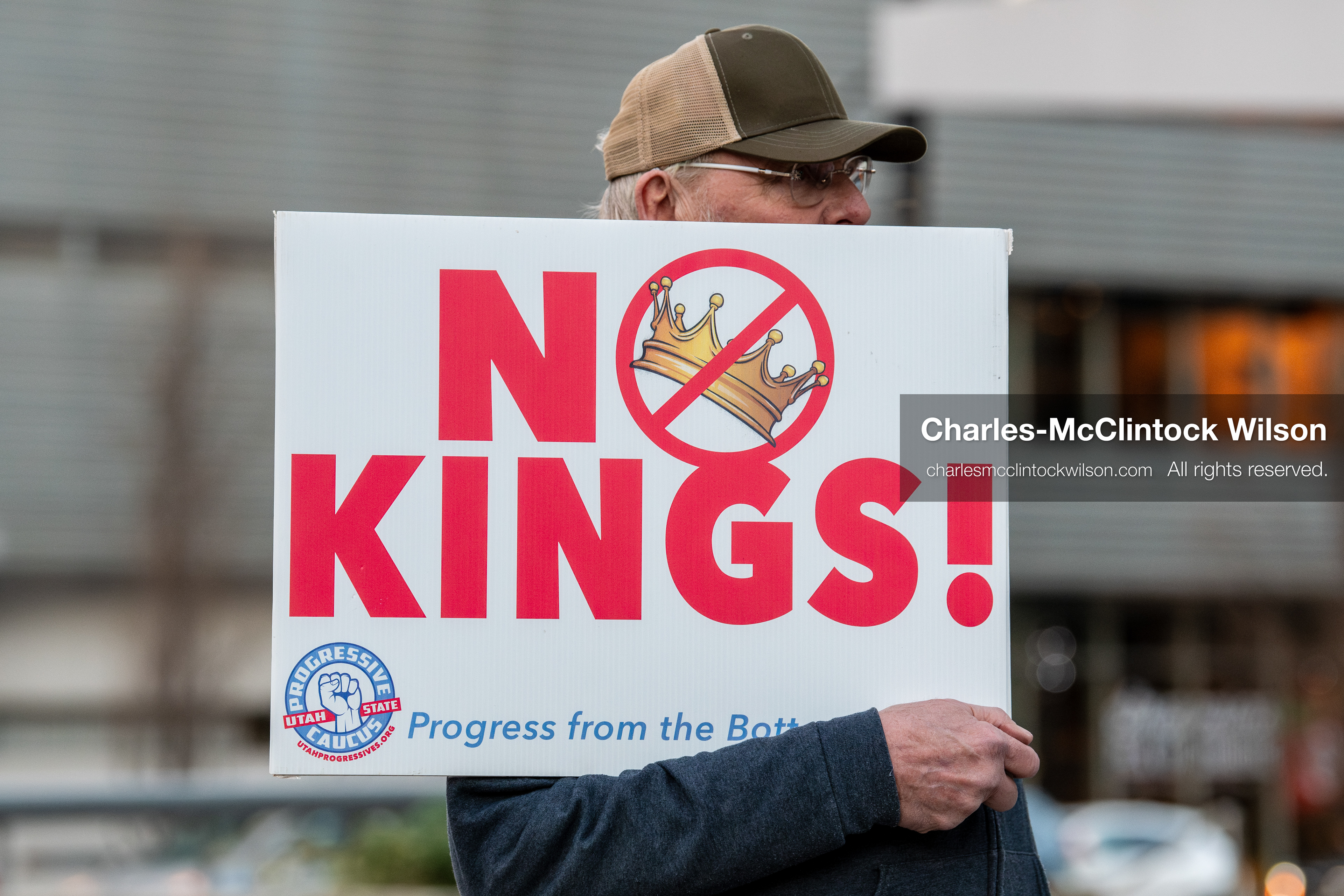 January 5, 2026, Salt Lake City, Utah, USA: A demonstrator holds a sign during a protest outside the Wallace Federal Building in Salt Lake City, Utah. The rally, organized by Salt Lake Indivisible, called for congressional limits on presidential war powers following recent US military actions in Venezuela involving the government of Nicolas Maduro. (Credit Image: (c) Charles‑McClintock Wilson/ZUMA Press Wire)