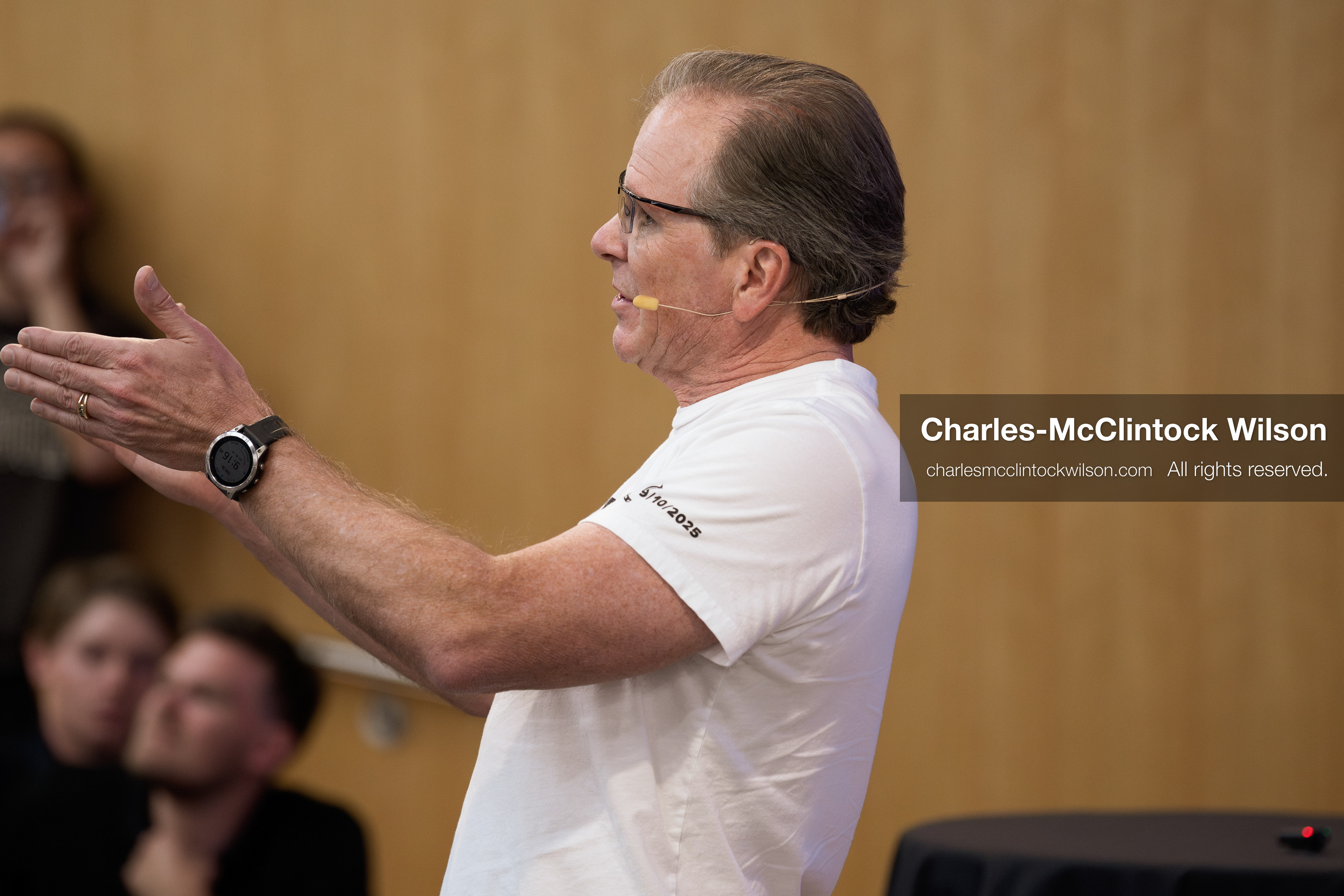 March 26, 2026, Orem, Utah, USA: US author, Christian apologist, and founder of http://CrossExamined.org Frank Turek speaks during a stop on his “Change My Mind” College Tour at Utah Valley University in Orem, Utah. The event, hosted by Ratio Christi, included discussions on faith, philosophy, and the problem of evil. (Credit Image: © Charles-McClintock Wilson/ZUMA Press Wire)