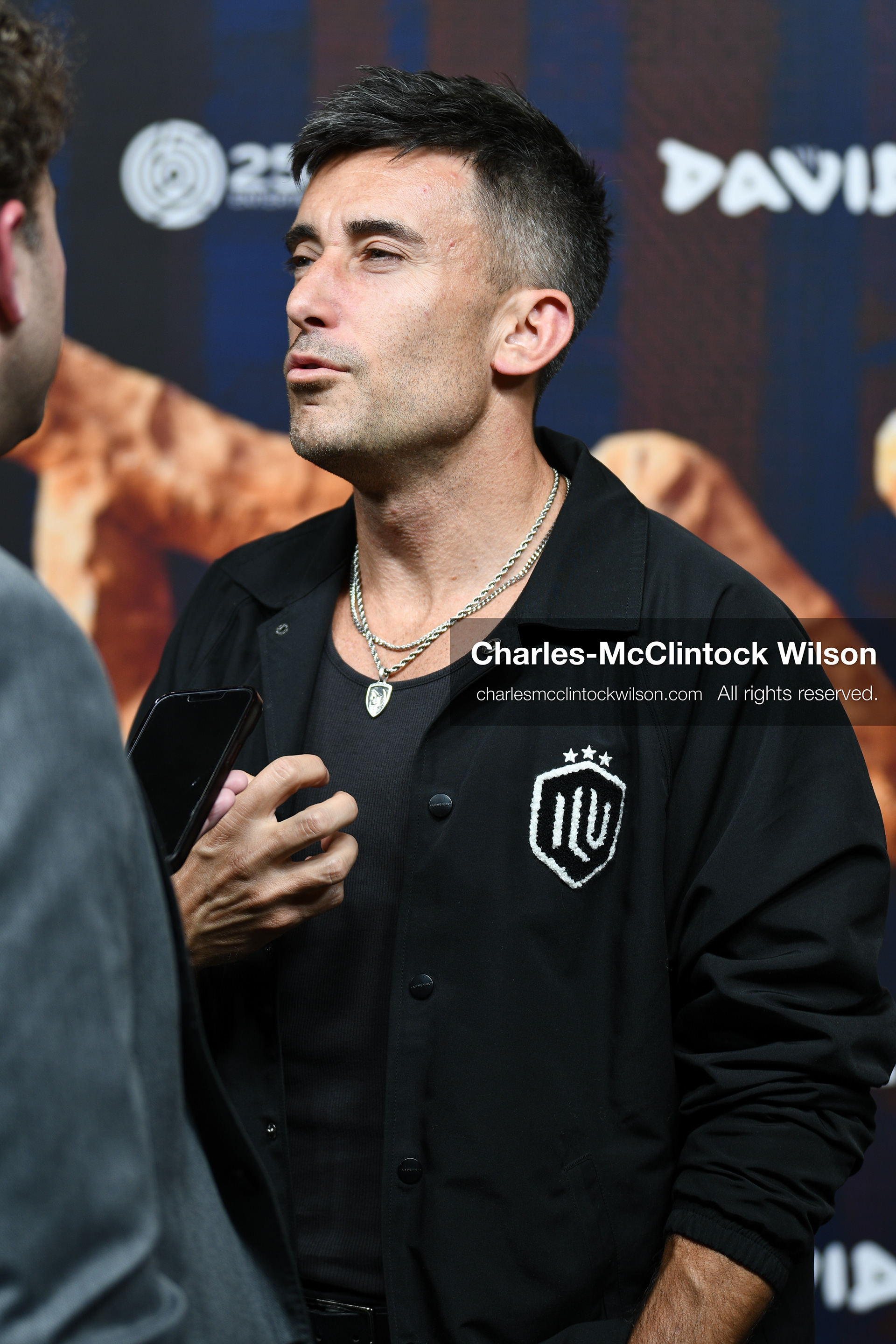 December 8, 2025, Lehi, Utah, USA: PHIL WICKHAM, voice of David, attends the world premiere of DAVID at Megaplex Theatres Thanksgiving Point in Lehi, Utah, USA. (Credit Image: © Charles-McClintock Wilson/ZUMA Press Wire)