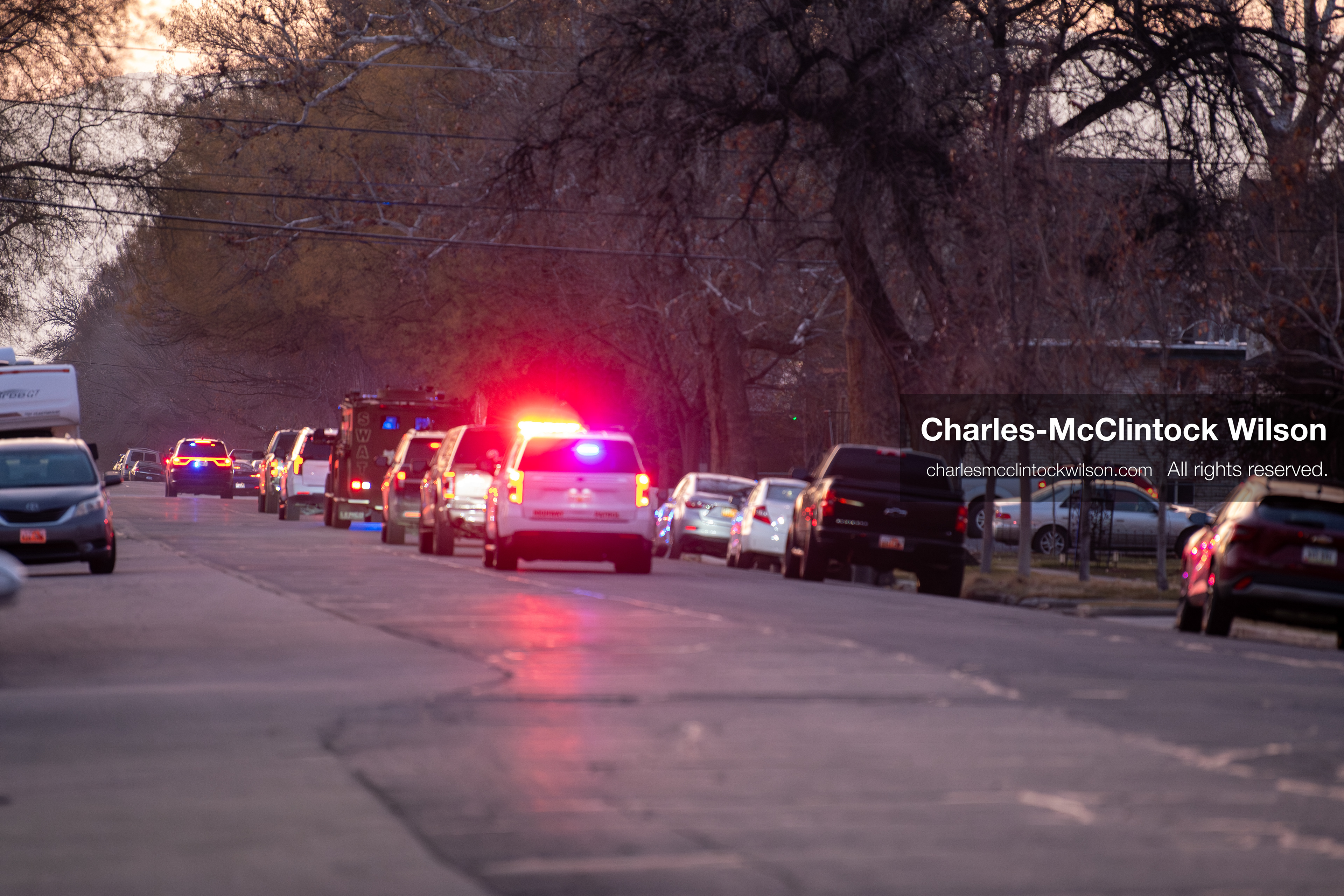 January 16, 2026, Provo, Utah, USA: A law enforcement motorcade leaves the Fourth Judicial District Courthouse in Provo, Utah, carrying Tyler Robinson after his court appearance on January 16, 2026. Robinson is the alleged killer of US conservative figure Charlie Kirk, who was fatally shot during an event at Utah Valley University. (Credit Image: © Charles-McClintock Wilson/ZUMA Press Wire)
