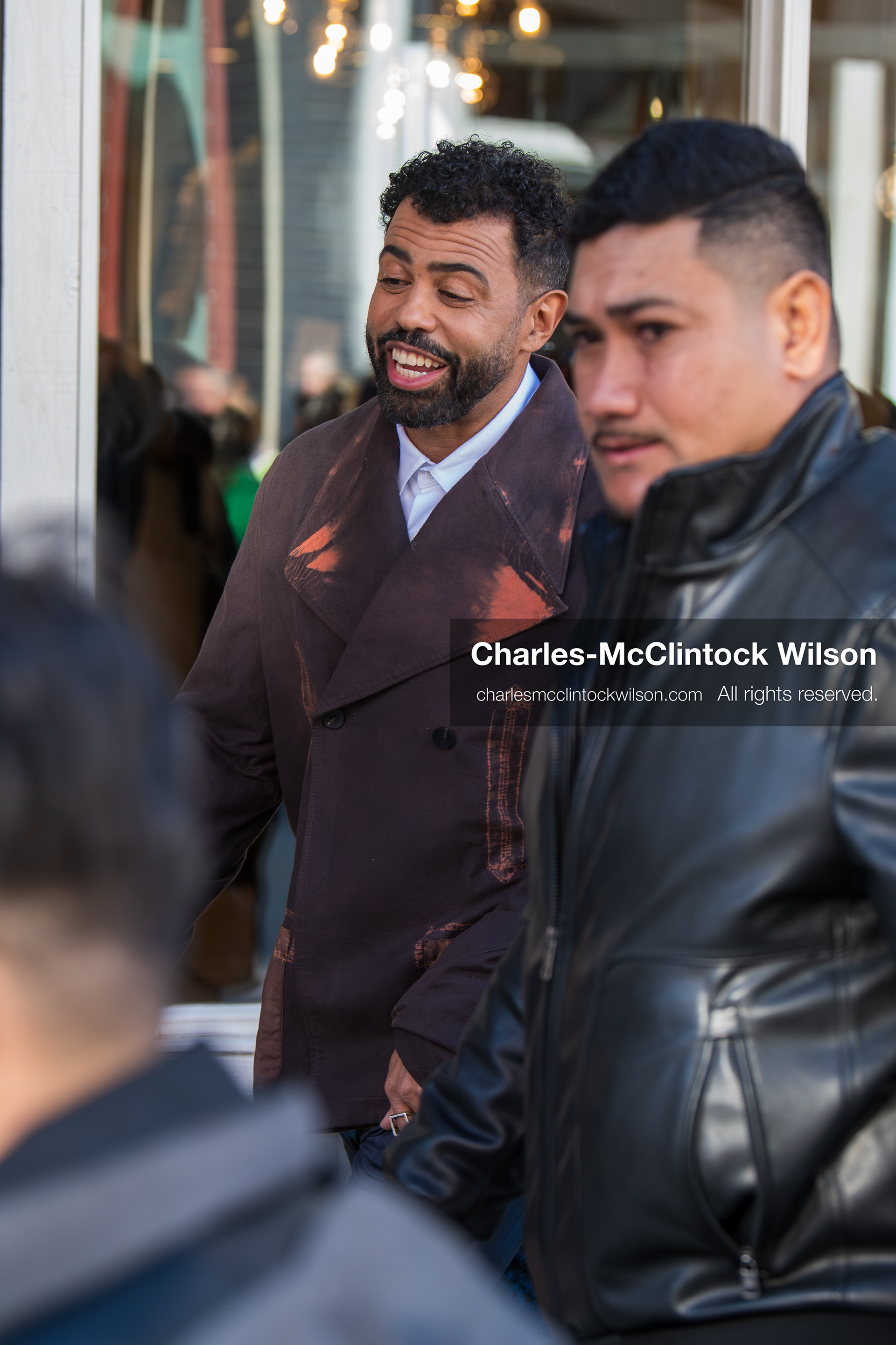 January 26, 2026, Park City, Utah, USA: US actor DAVEED DIGGS greets fans outside The Vulture Spot during the 2026 Sundance Film Festival in Park City, Utah. (Credit Image: © Charles McClintock Wilson/ZUMA Press Wire)
