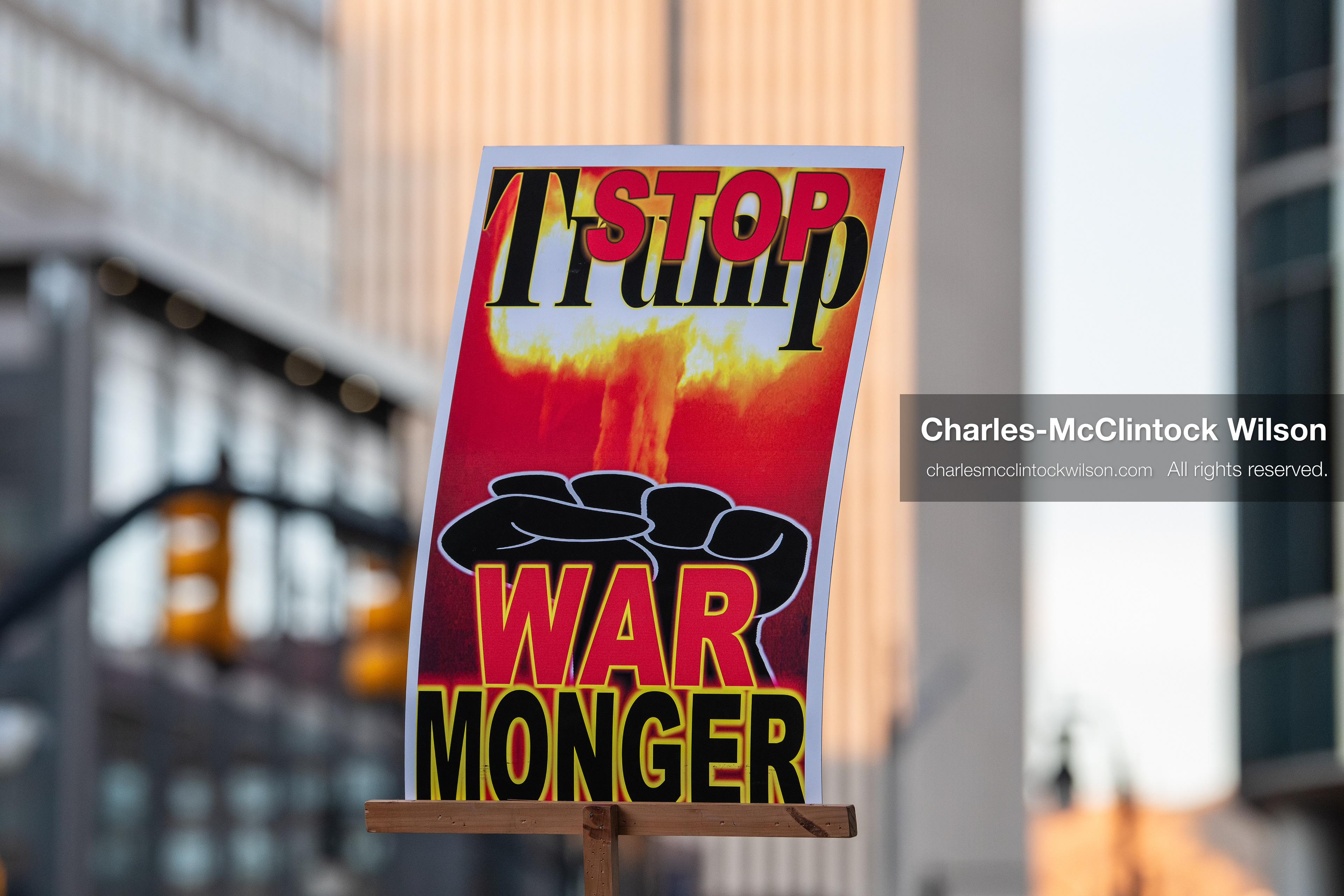 January 5, 2026, Salt Lake City, Utah, USA: A demonstrator holds a sign during a protest outside the Wallace Federal Building in Salt Lake City, Utah. The rally, organized by Salt Lake Indivisible, called for congressional limits on presidential war powers following recent US military actions in Venezuela involving the government of Nicolas Maduro. (Credit Image: (c) Charles‑McClintock Wilson/ZUMA Press Wire)