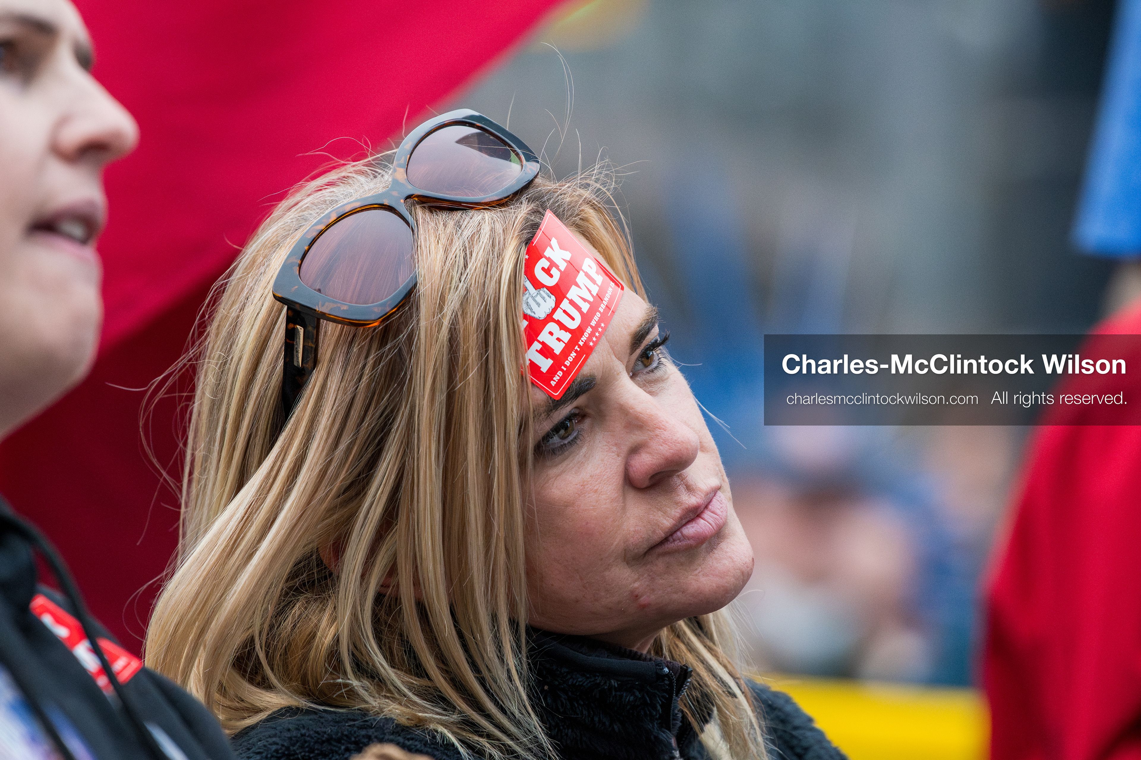 January 3, 2026, Salt Lake City, Utah, USA: A demonstrator participates in a protest against US action in Venezuela outside the Wallace Federal Building in Salt Lake City, Utah. Protesters held signs and flags as part of a nationwide mobilization responding to recent military developments. (Credit Image: (c) Charles‑McClintock Wilson/ZUMA Press Wire)