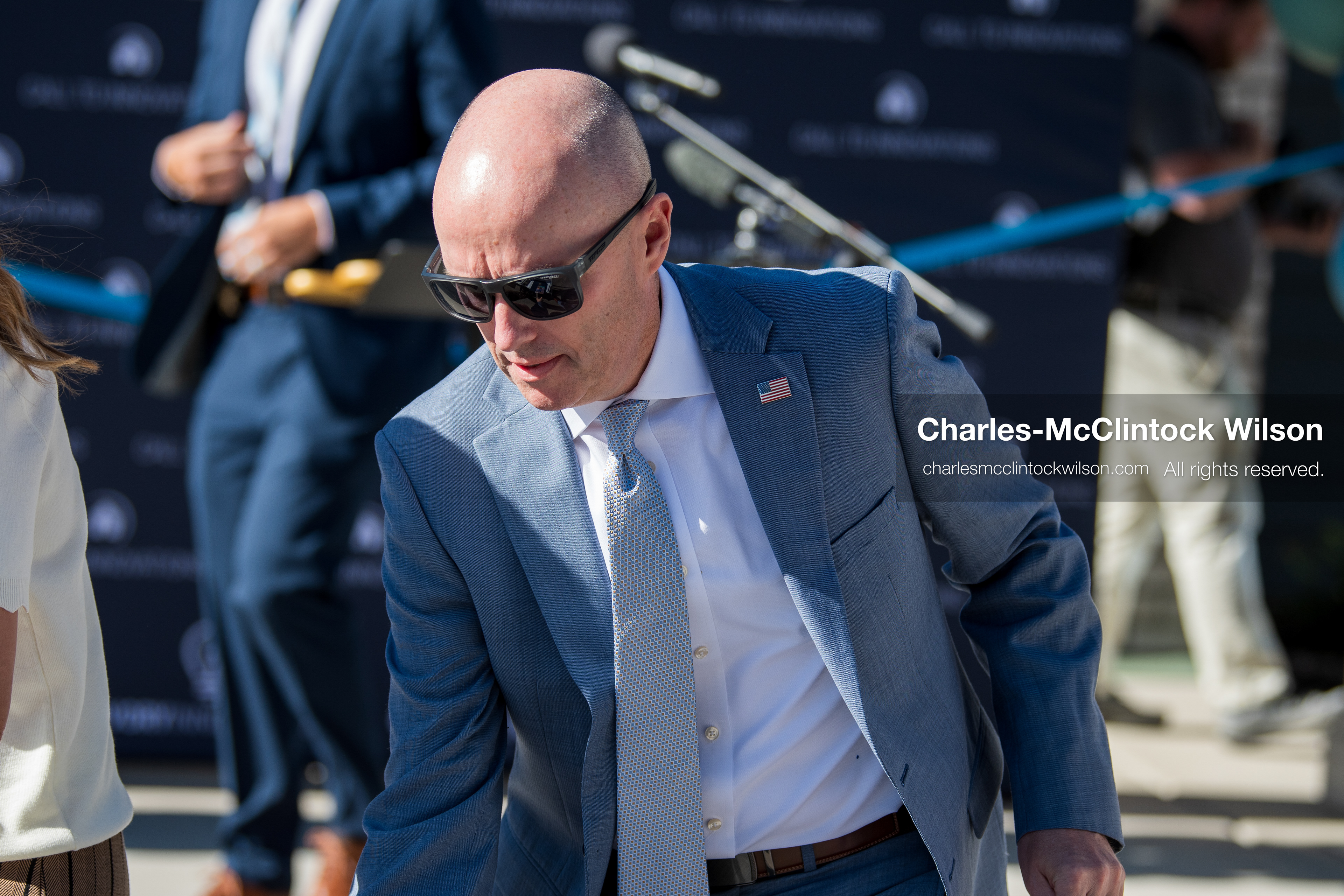 May 28, 2026, Lehi, Utah, USA: Utah Governor SPENCER COX attends the opening of Innovation Park at Holbrook Farms and the Lehi Rippy Literacy Center on May 28, 2026, in Lehi, Utah. (Credit Image: © Charles‑McClintock Wilson/ZUMA Press Wire)