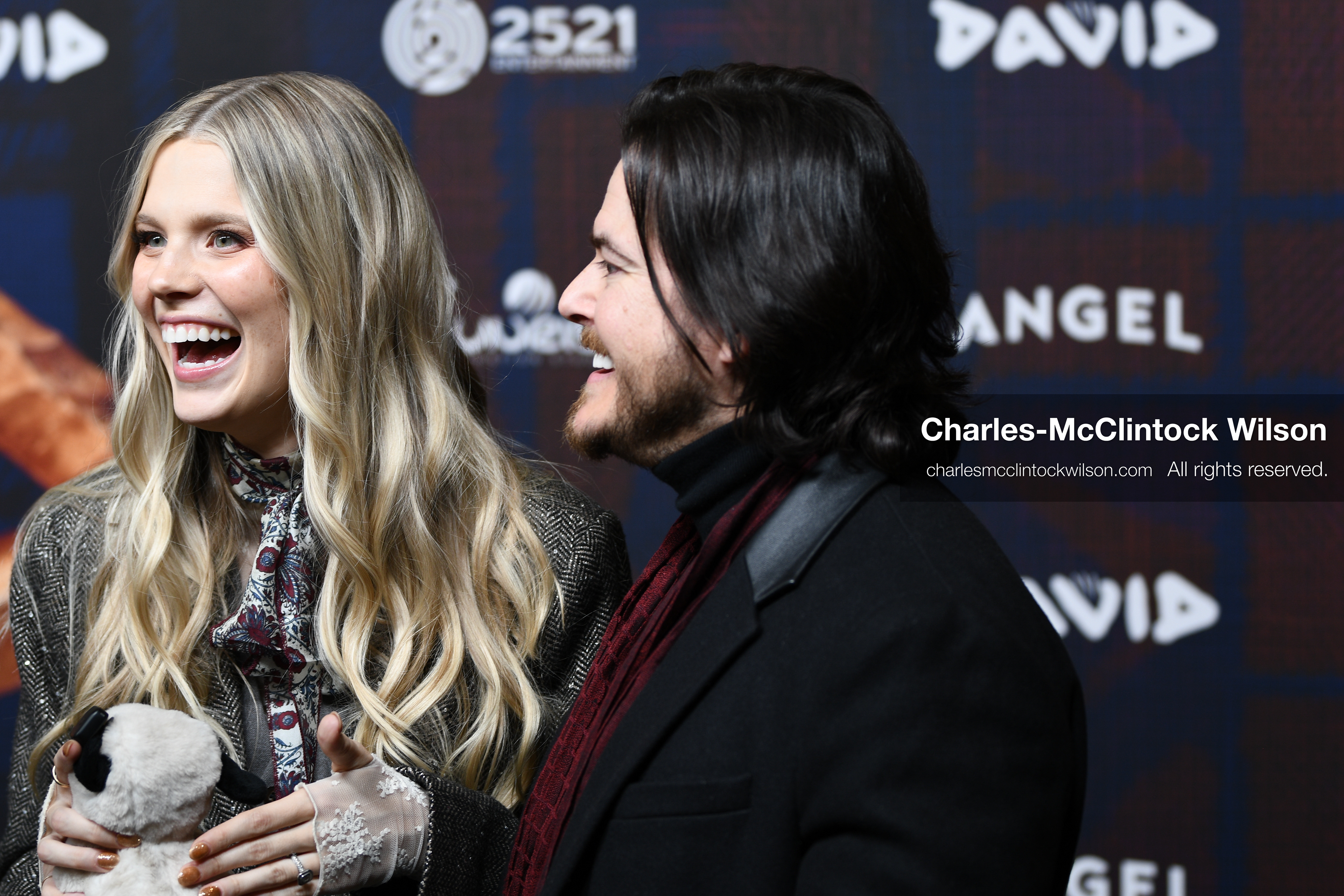 December 8, 2025, Lehi, Utah, USA: BROCK MONROE and MOLLY KATE KESTNER attend the world premiere of DAVID at Megaplex Theatres Thanksgiving Point in Lehi, Utah, USA. (Credit Image: © Charles-McClintock Wilson/ZUMA Press Wire)