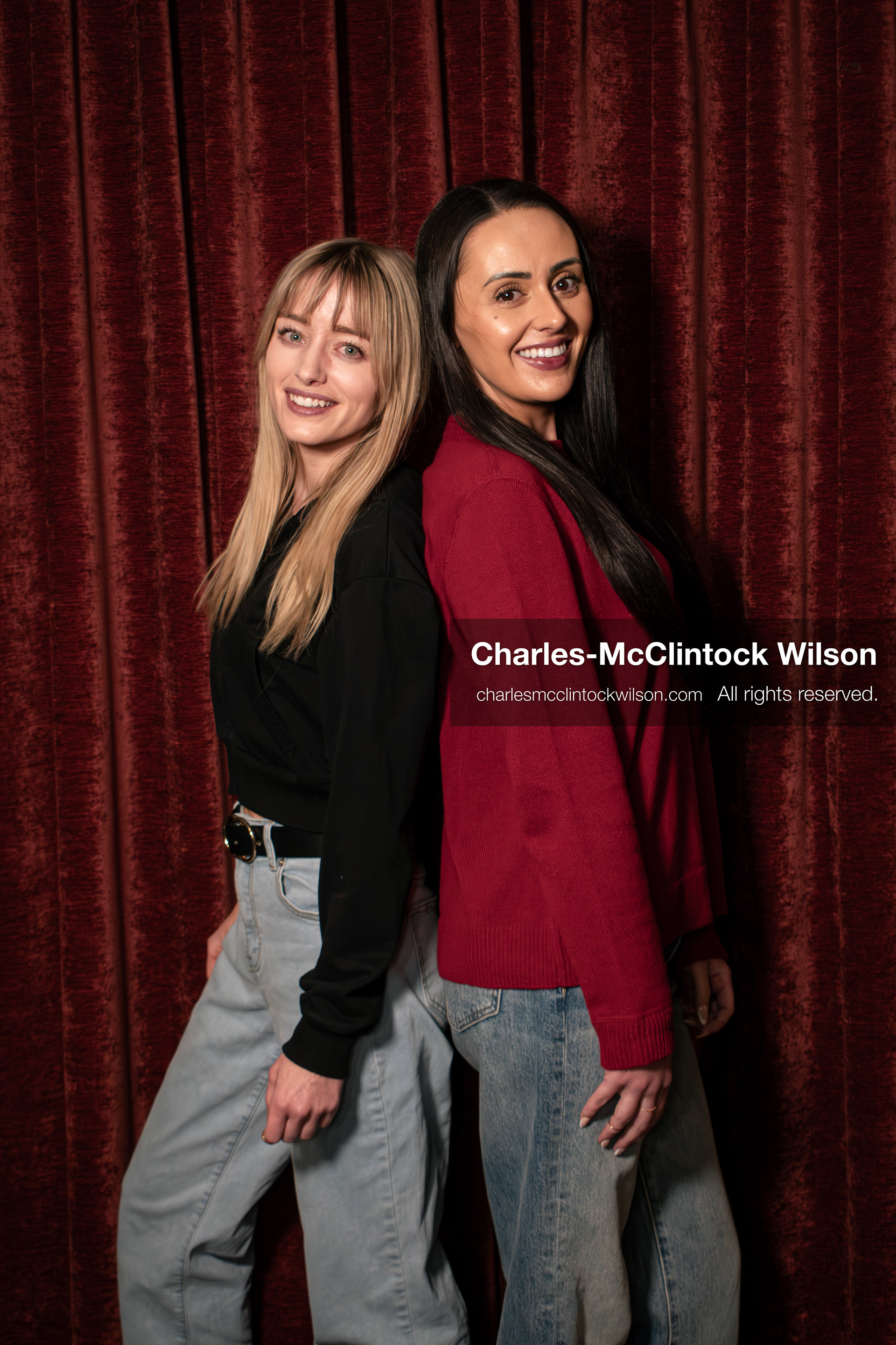 November 22, 2025 – Salt Lake City, Utah, USA: Billie Webb and Brandi Siciliani pose for a photo following the recording of an episode of The Brandi & Billie Show. The independently produced podcast is known for its long-form commentary on politics, culture, and major world events. (Credit Image: © Charles‑McClintock Wilson)