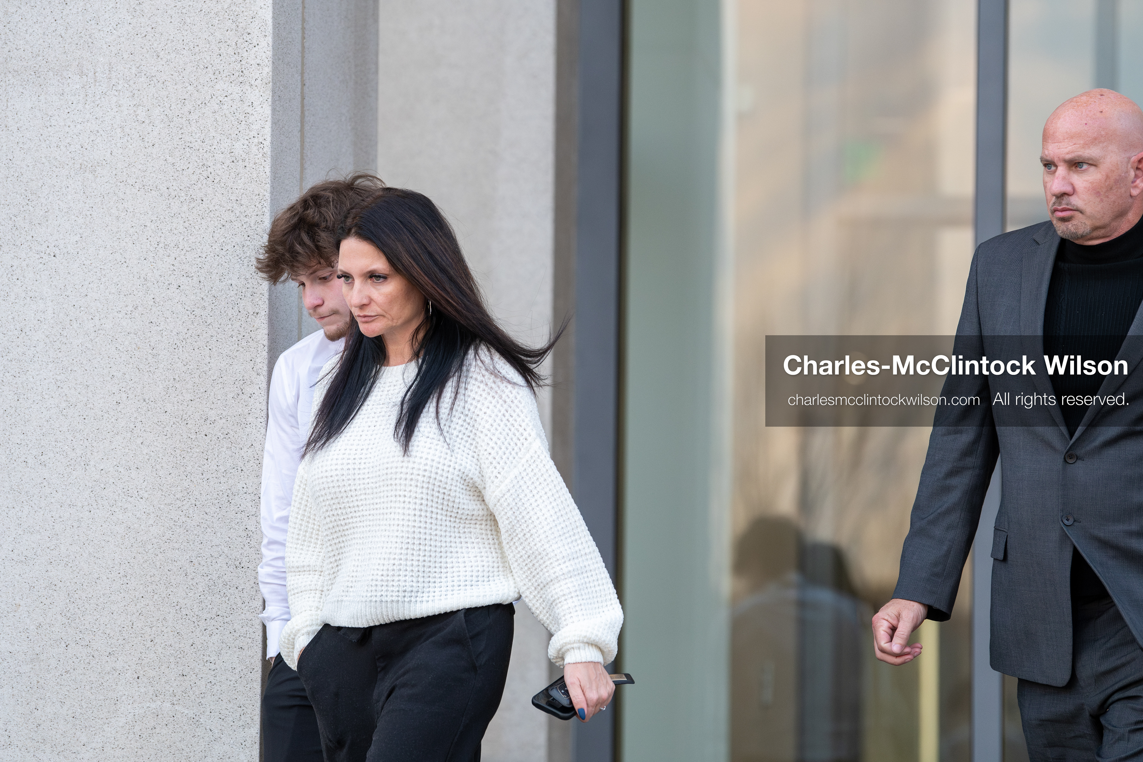 January 16, 2026, Provo, Utah, USA: AMBER ROBINSON, mother of Tyler Robinson, leaves the Fourth Judicial District Courthouse in Provo, Utah, after the court hearing on January 16, 2026. Tyler Robinson is the alleged killer of US conservative figure Charlie Kirk, who was fatally shot during an event at Utah Valley University. (Credit Image: © Charles-McClintock Wilson/ZUMA Press Wire)