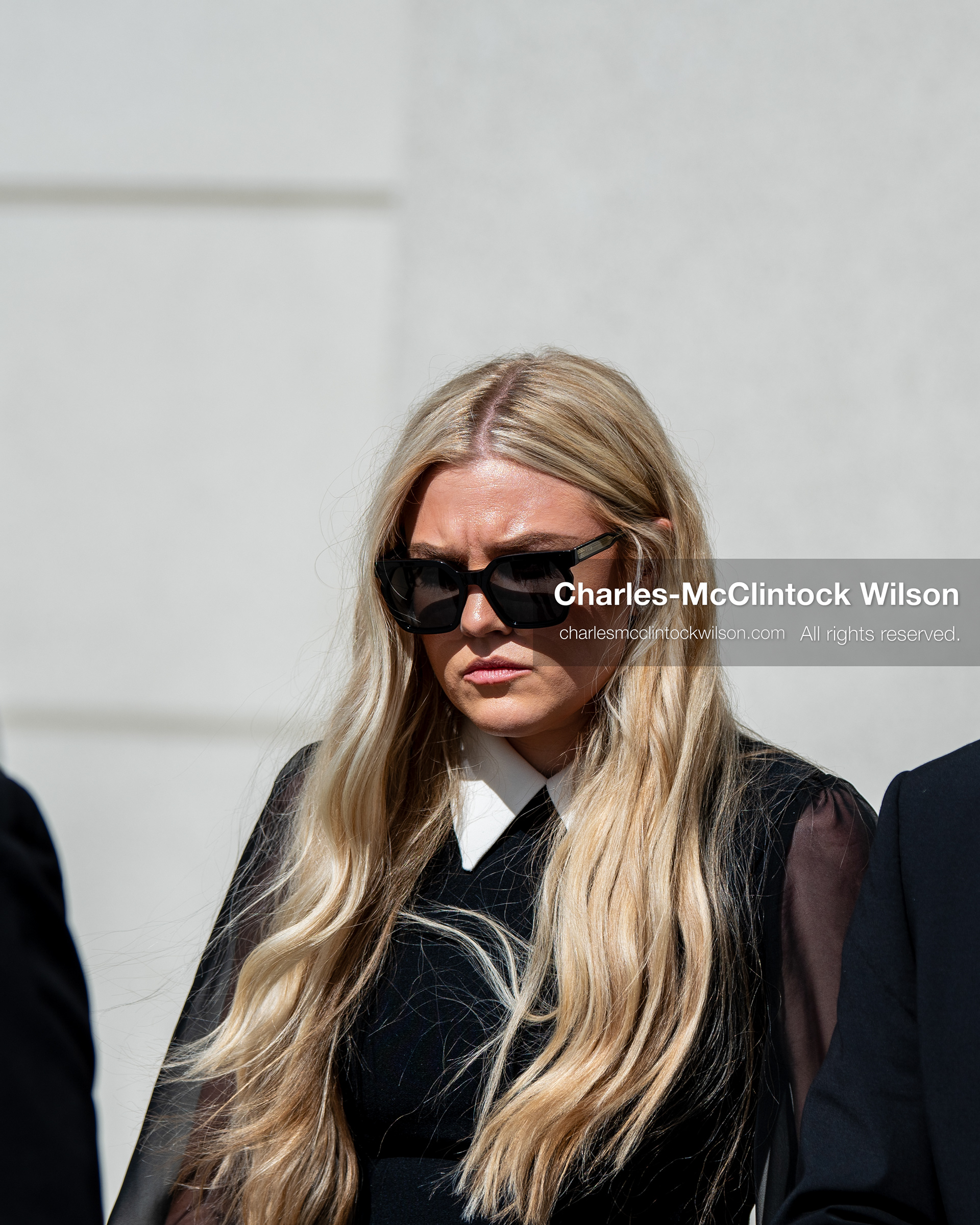  July 6, 2026, Provo, Utah, USA: ERIKA KIRK, CEO of Turning Point USA and widow of conservative activist Charlie Kirk, leaves the Fourth District Court in Provo following the preliminary hearing in the Tyler Robinson case. The hearing will determine whether prosecutors have established probable cause for the case to proceed. (Credit Image: © Charles-McClintock Wilson/ZUMA Press Wire)