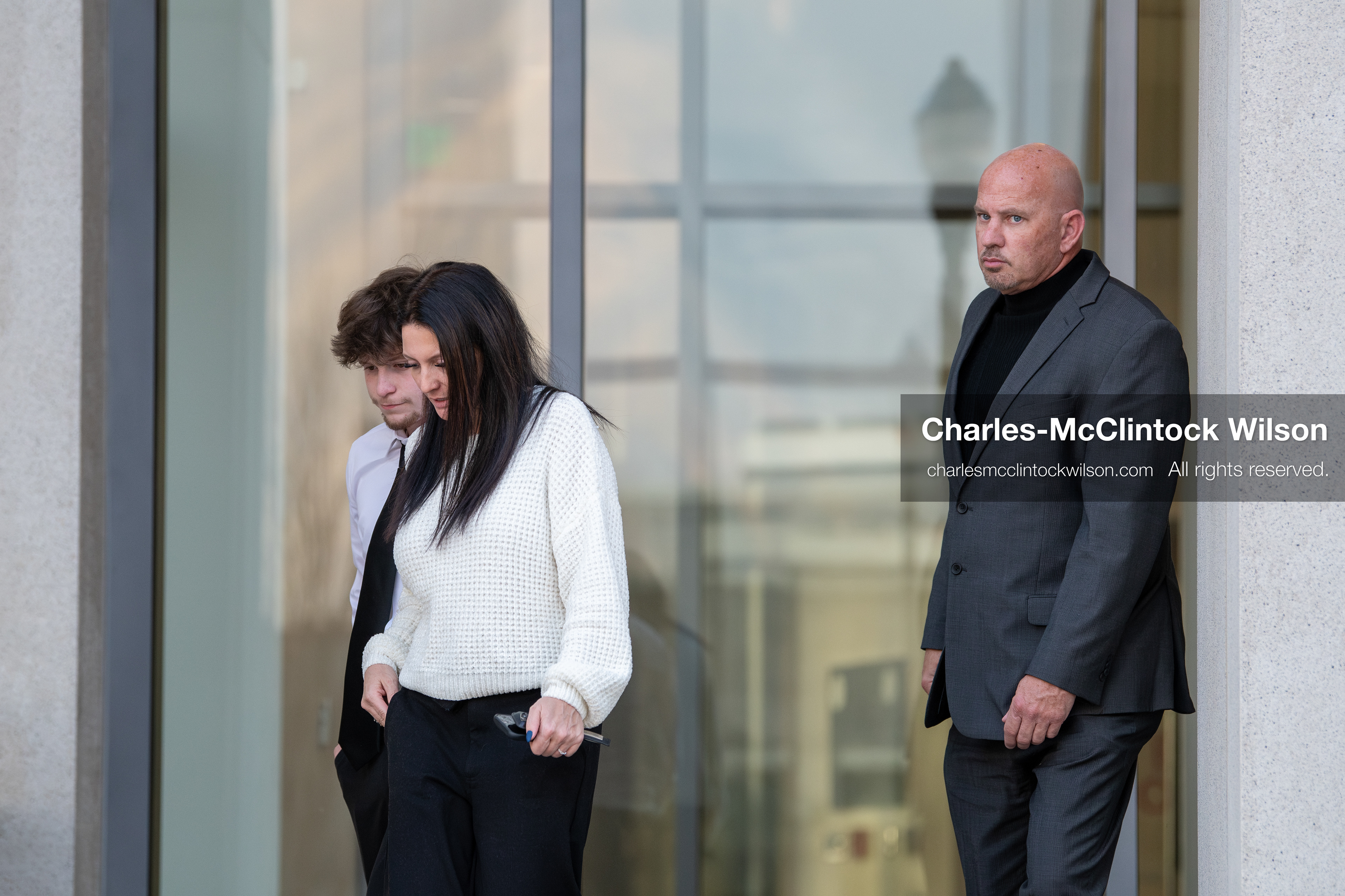 January 16, 2026, Provo, Utah, USA: AMBER ROBINSON, mother of Tyler Robinson, leaves the Fourth Judicial District Courthouse in Provo, Utah, after the court hearing on January 16, 2026. Tyler Robinson is the alleged killer of US conservative figure Charlie Kirk, who was fatally shot during an event at Utah Valley University. (Credit Image: © Charles-McClintock Wilson/ZUMA Press Wire)