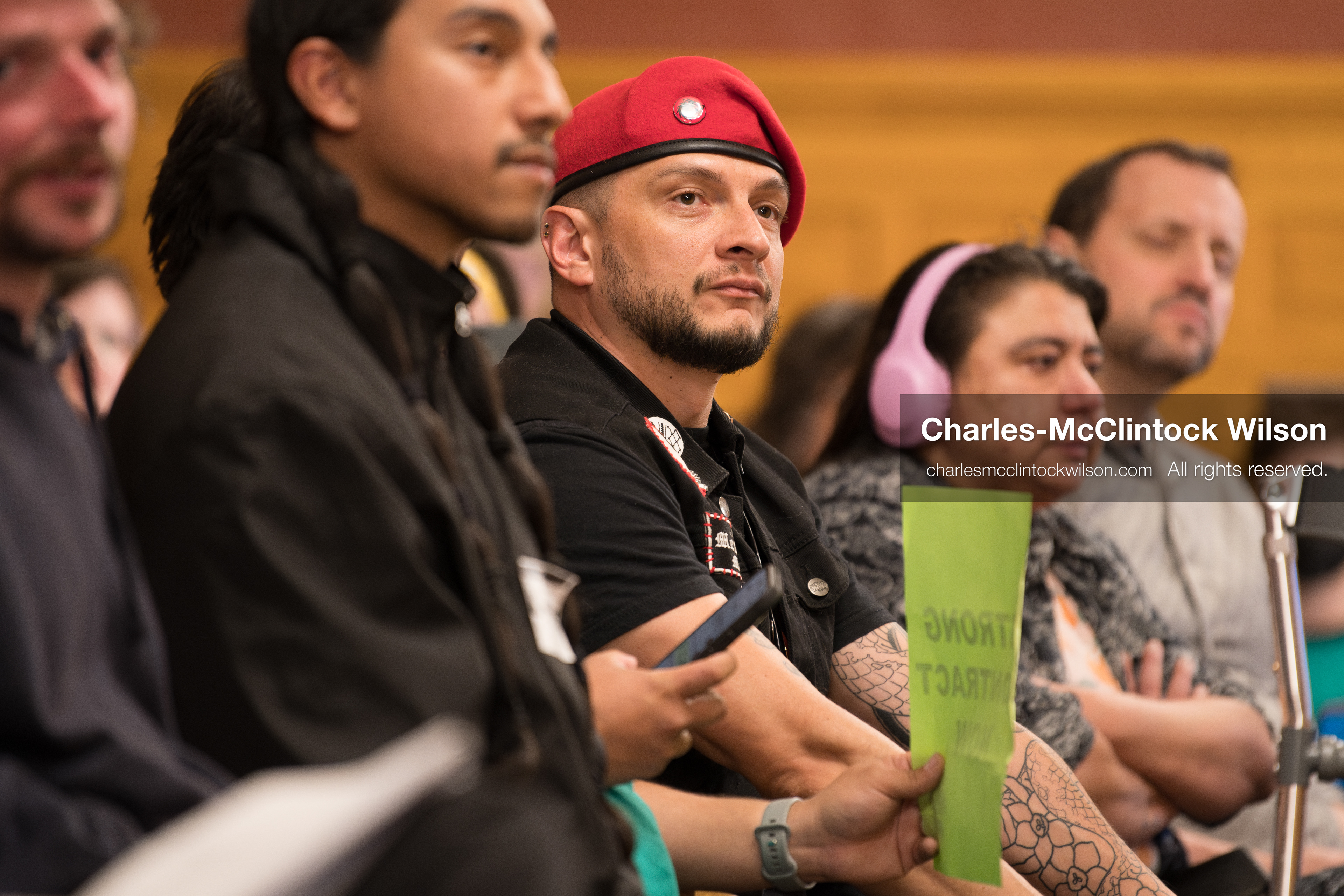May 5, 2026, Salt Lake City, Utah, USA: People listen during the Salt Lake City Council's formal meeting in Salt Lake City on Tuesday, May 5, 2026. (Credit Image: © Charles-McClintock Wilson/ZUMA Press Wire)