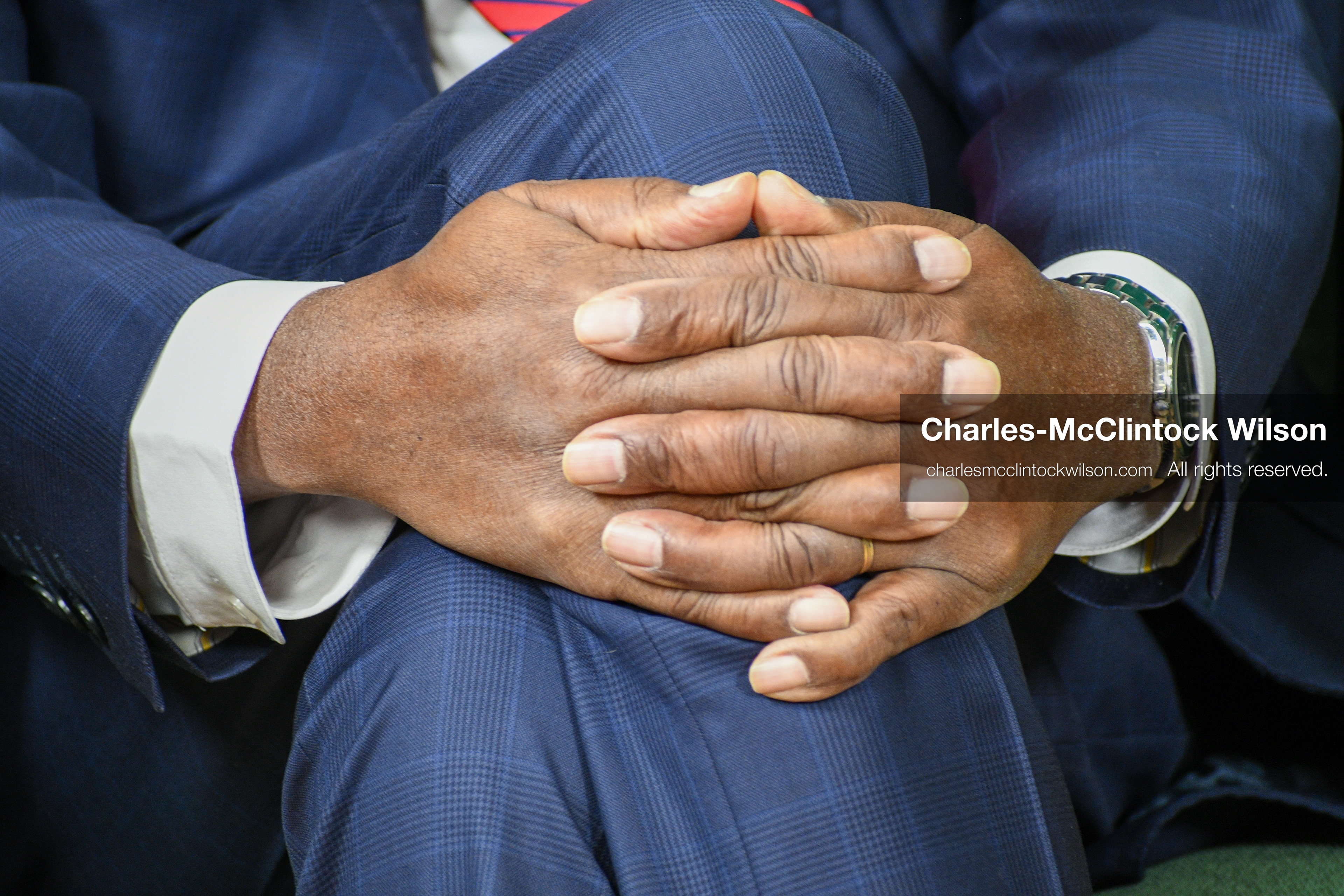 November 5, 2025, Orem, Utah, USA: Dr. Ben Carson, former U.S. Secretary of Housing and Urban Development and 2016 Republican presidential candidate, speaks with members of the press ahead of a public event hosted by the Gary R. Herbert Institute at Utah Valley University in Orem, Utah, on Nov. 5, 2025. (Credit Image: © Charles-McClintock Wilson/ZUMA Press Wire)
