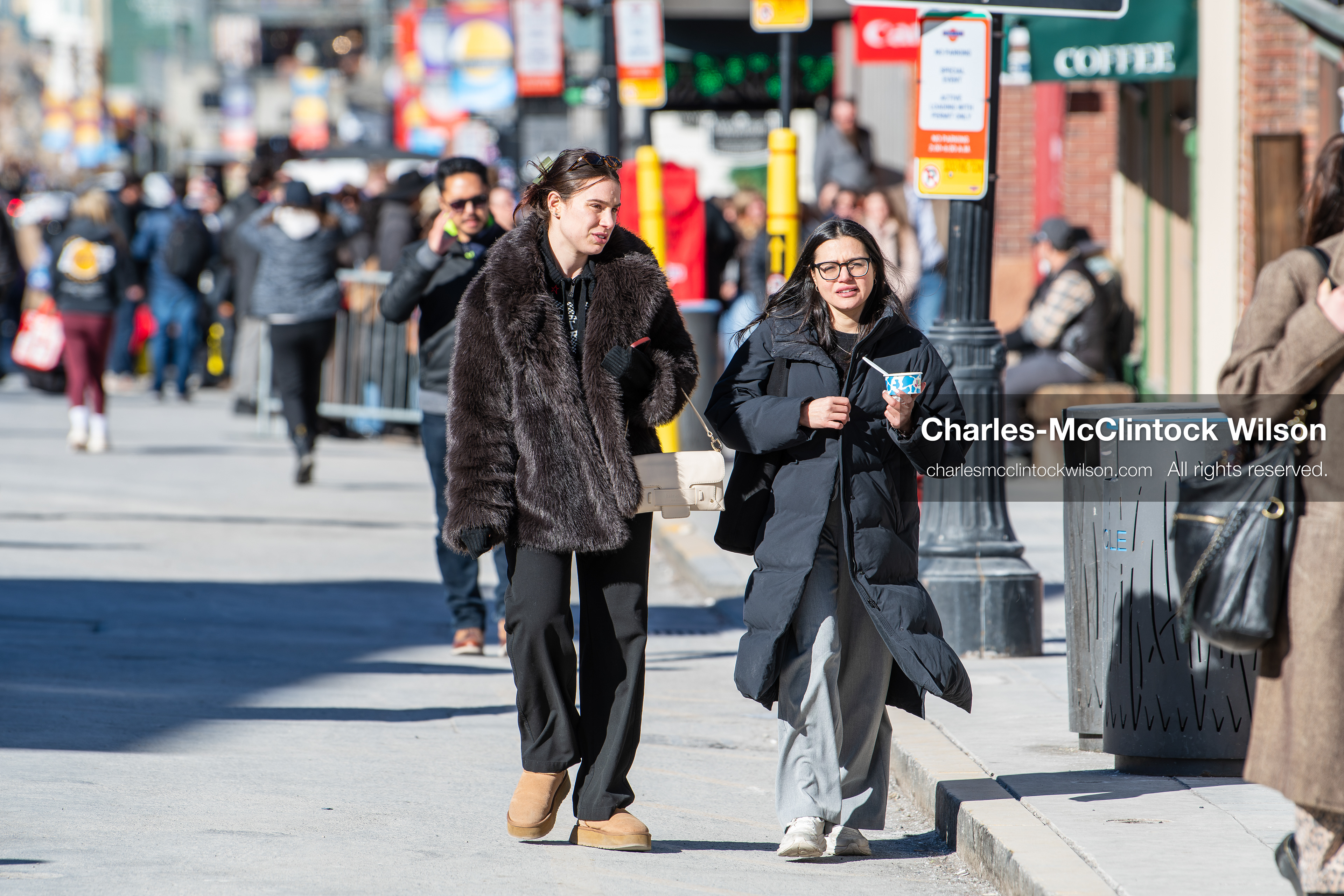  January 26, 2026, Park City, Utah, USA: Pedestrians walk along Main Street during the 2026 Sundance Film Festival in Park City, Utah, on Monday, Jan. 26, 2026. (Credit Image: © Charles McClintock Wilson/ZUMA Press Wire)