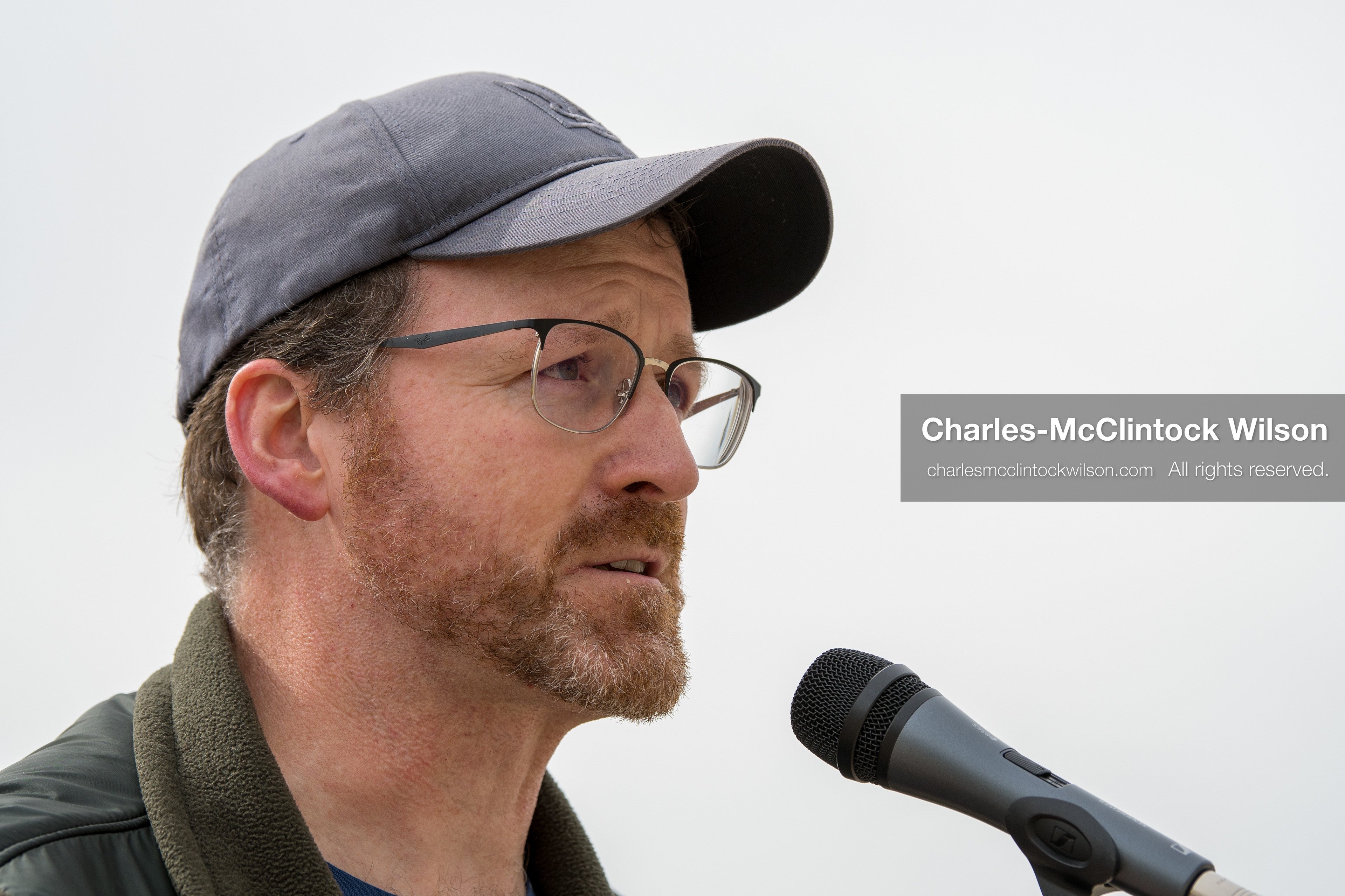 February 28, 2026, Salt Lake City, Utah, USA: NATHANIEL SANDERS, a Salt Lake County Deputy District Attorney and a vocal advocate for Ukraine, speaks during the Stand With Ukraine rally at the Utah State Capitol. The event marked the four year anniversary of the full scale Russian invasion of Ukraine and brought community members together in support of Ukrainians and local humanitarian efforts. (Credit Image: © Charles McClintock Wilson/ZUMA Press Wire)