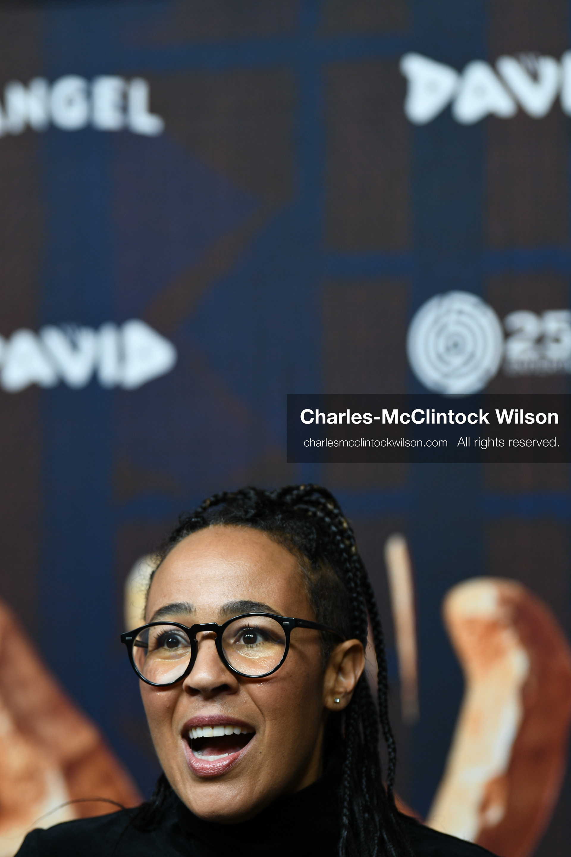 December 8, 2025, Lehi, Utah, USA: RITA MBANGA attends the world premiere of DAVID at Megaplex Theatres Thanksgiving Point in Lehi, Utah, USA. (Credit Image: © Charles-McClintock Wilson/ZUMA Press Wire)