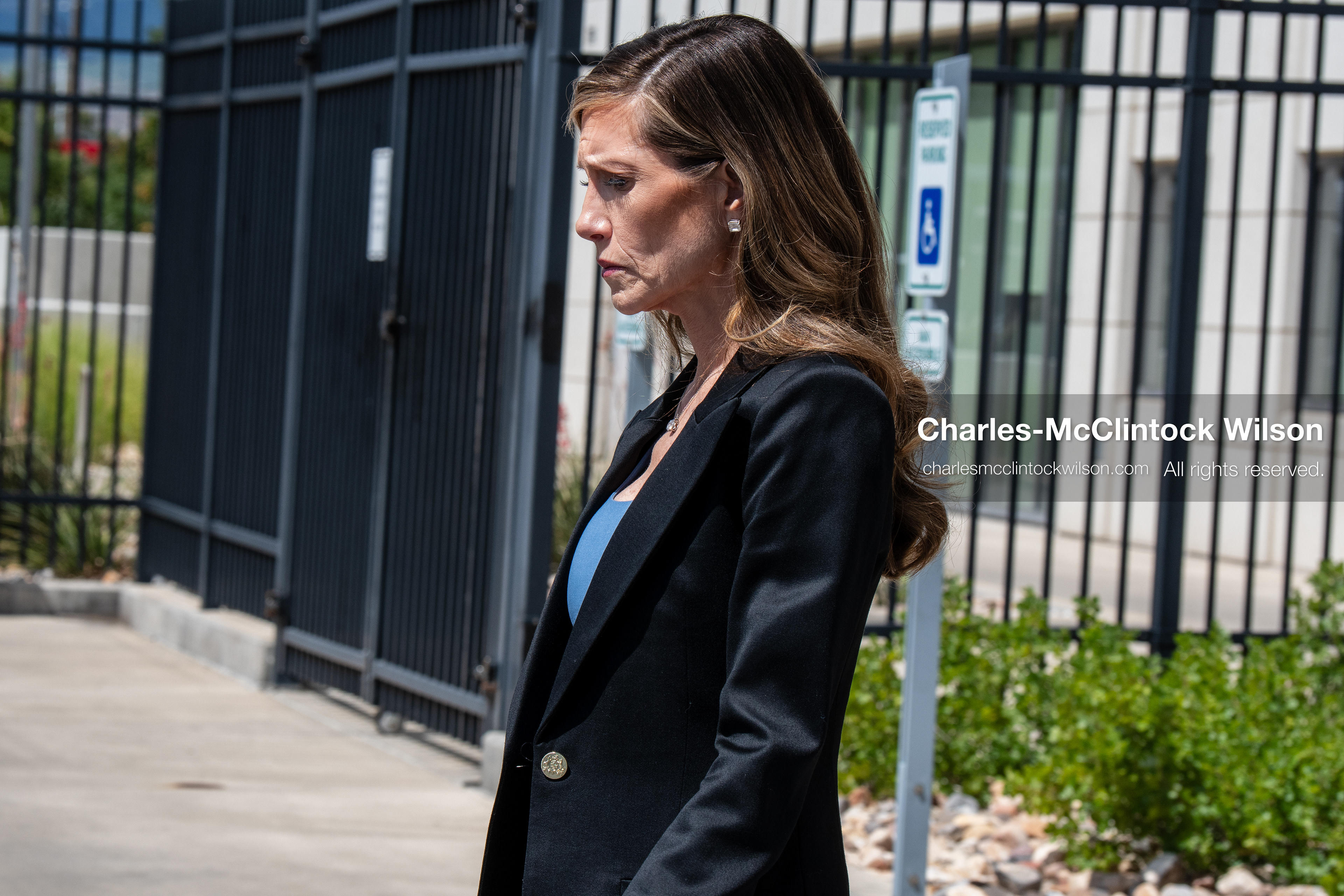 July 8, 2026, Provo, Utah, USA: KATHRYN ADAMS LIMBAUGH, widow of radio host Rush Limbaugh, leaves the Fourth District Court following the third day of the preliminary hearing in the Tyler Robinson case. (Credit Image: © Charles-McClintock Wilson/ZUMA Press Wire)