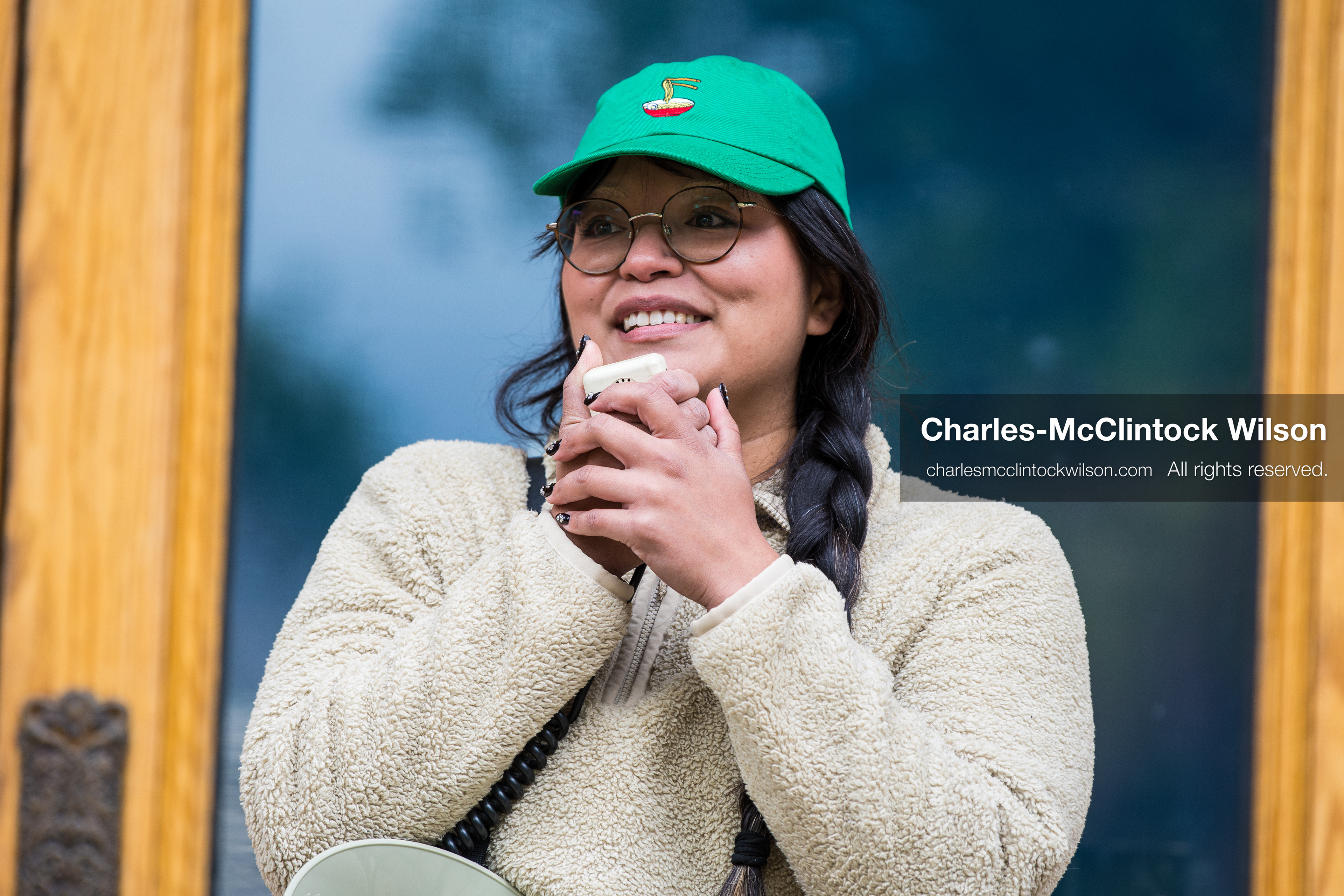 April 22, 2026, Salt Lake City, Utah, USA: A participant speaks during an Earth Day event hosted by Sunrise University of Utah at the Salt Lake City and County Building. The gathering brought together students, community members, and speakers to highlight sustainability issues affecting Utah. (Credit Image: © Charles-McClintock Wilson/ZUMA Press Wire)