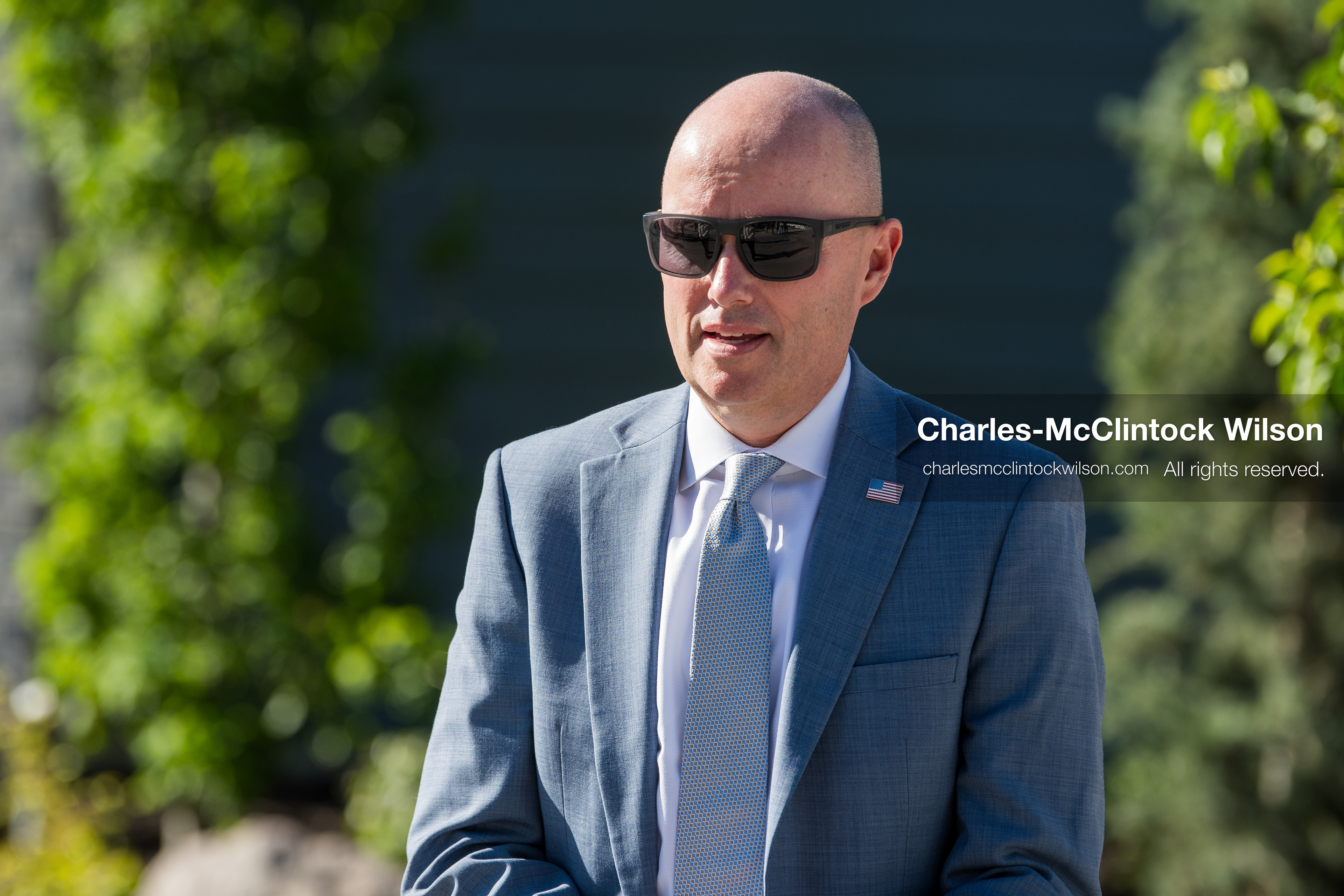 May 28, 2026, Lehi, Utah, USA: Utah Governor SPENCER COX attends the opening of Innovation Park at Holbrook Farms and the Lehi Rippy Literacy Center on May 28, 2026, in Lehi, Utah. (Credit Image: © Charles‑McClintock Wilson/ZUMA Press Wire)