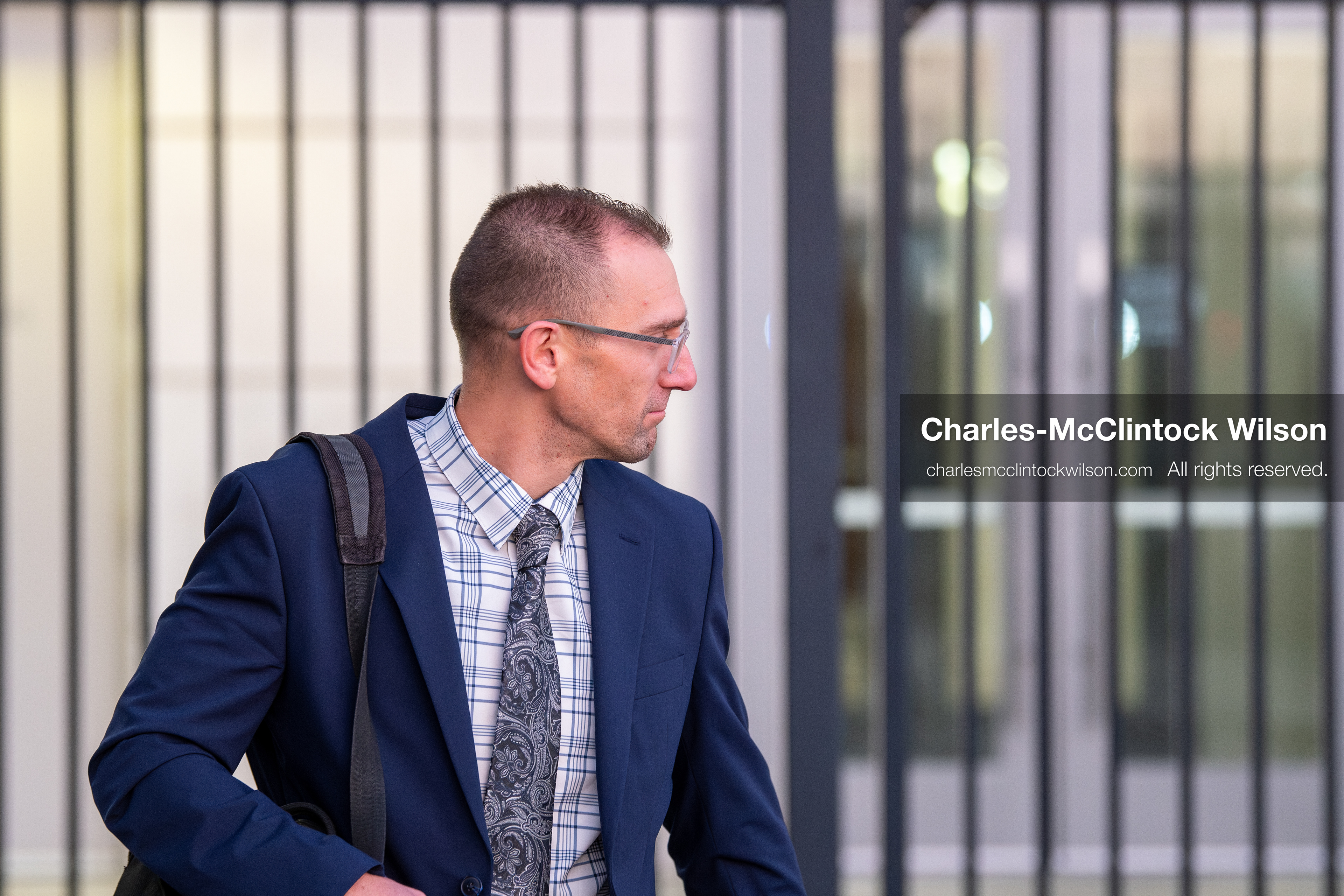 January 16, 2026, Provo, Utah, USA: Deputy Utah County Attorney RYAN MCBRIDE leaves the Fourth Judicial District Courthouse in Provo, Utah, after the January 16, 2026, court hearing for Tyler Robinson. Robinson is the alleged killer of US conservative figure Charlie Kirk, who was fatally shot during an event at Utah Valley University. (Credit Image: © Charles-McClintock Wilson/ZUMA Press Wire)