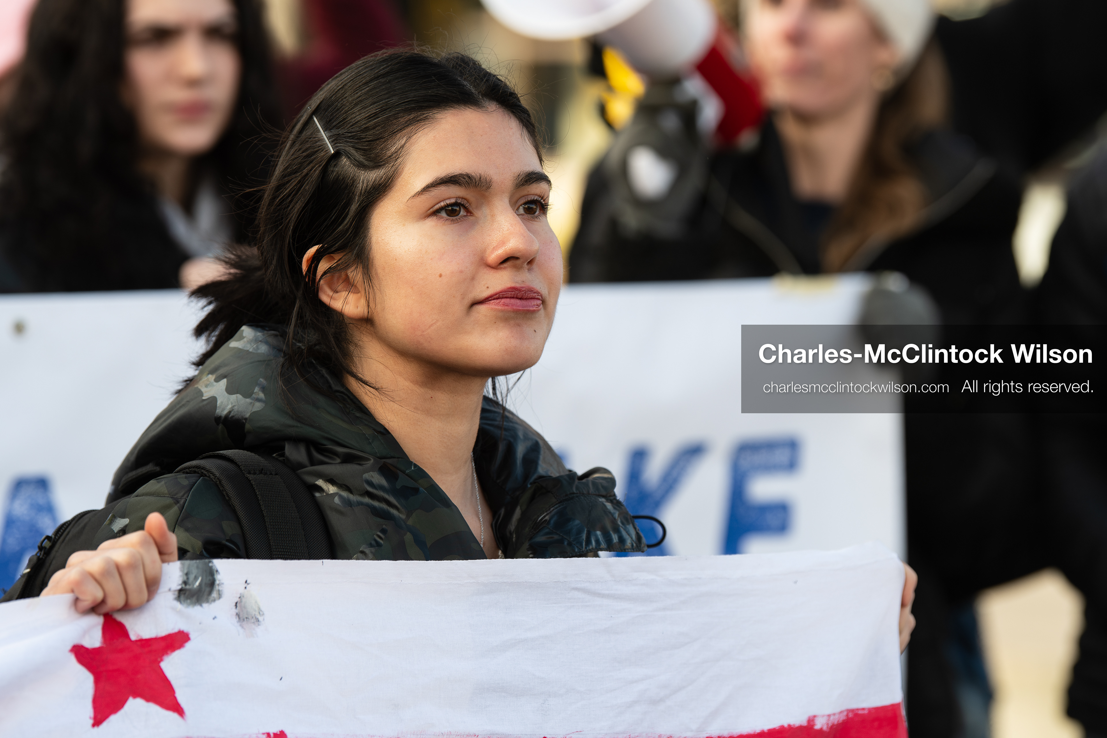 January 30, 2026, Salt Lake City, Utah, USA: Demonstrators march through downtown Salt Lake City during an anti‑ICE protest, part of a nationwide response to immigration enforcement policies. (Credit Image: © Charles‑McClintock Wilson/ZUMA Press Wire)