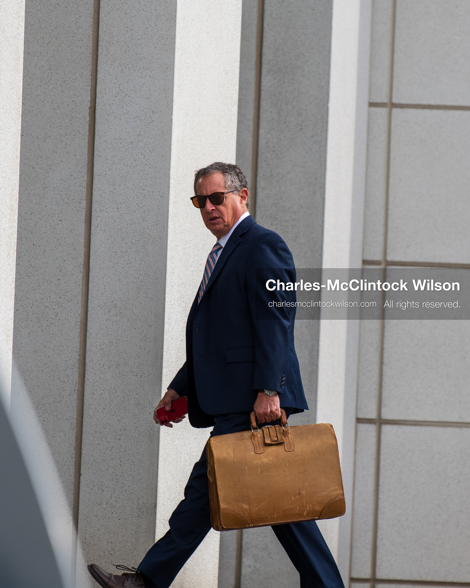 July 10, 2026, Provo, Utah, USA: RICHARD NOVAK, Tyler Robinson defense attorney, walks toward the Fourth District Court in Provo, Utah, during the fifth day of the preliminary hearing in the Tyler Robinson case. (Credit Image: © Charles-McClintock Wilson/ZUMA Press Wire)